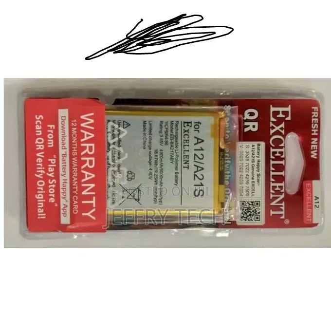 Replacement Battery for Samsung Galaxy A12/A02/A022/A125/A127/A32 5g/M