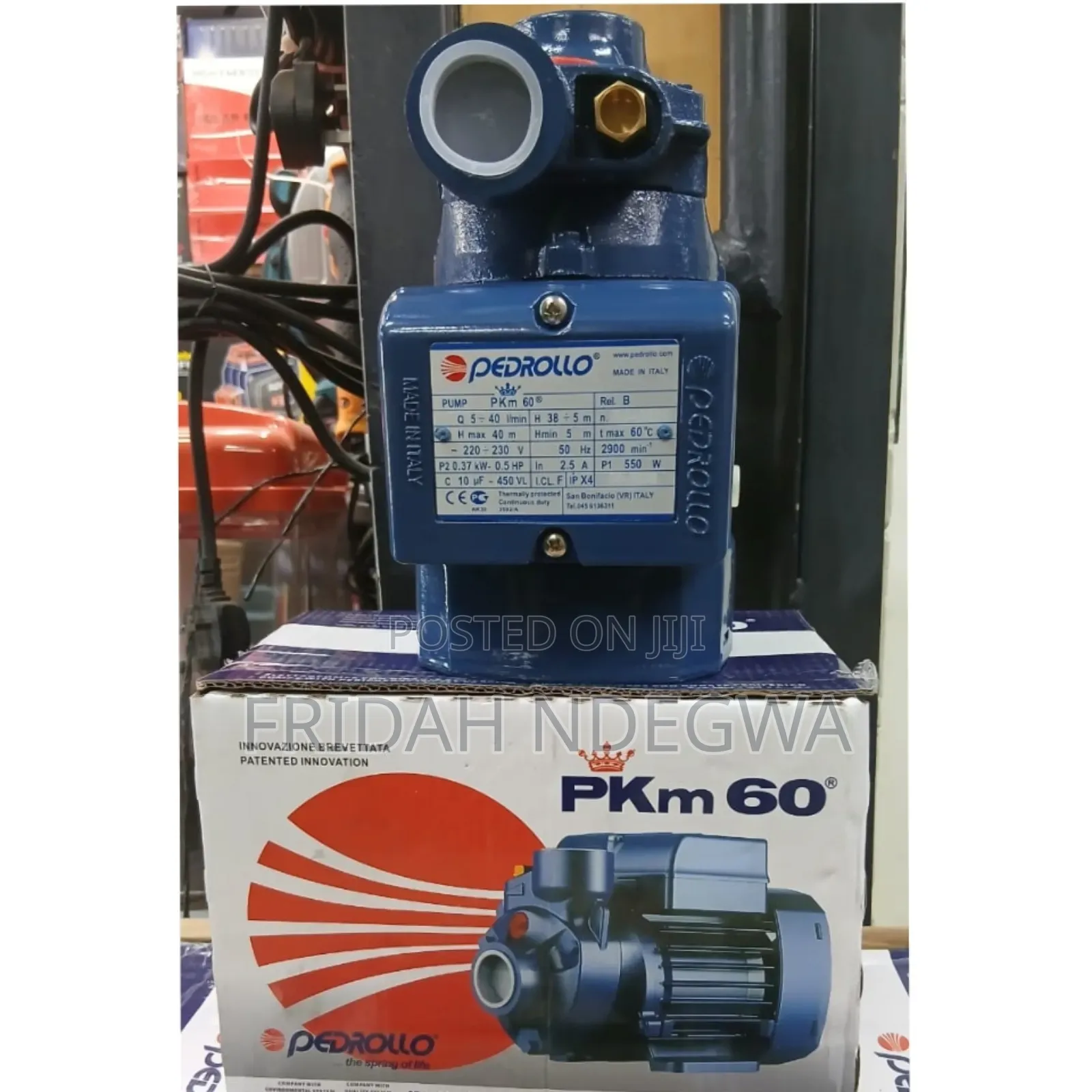Water Pump 0.5 Pedrolla
