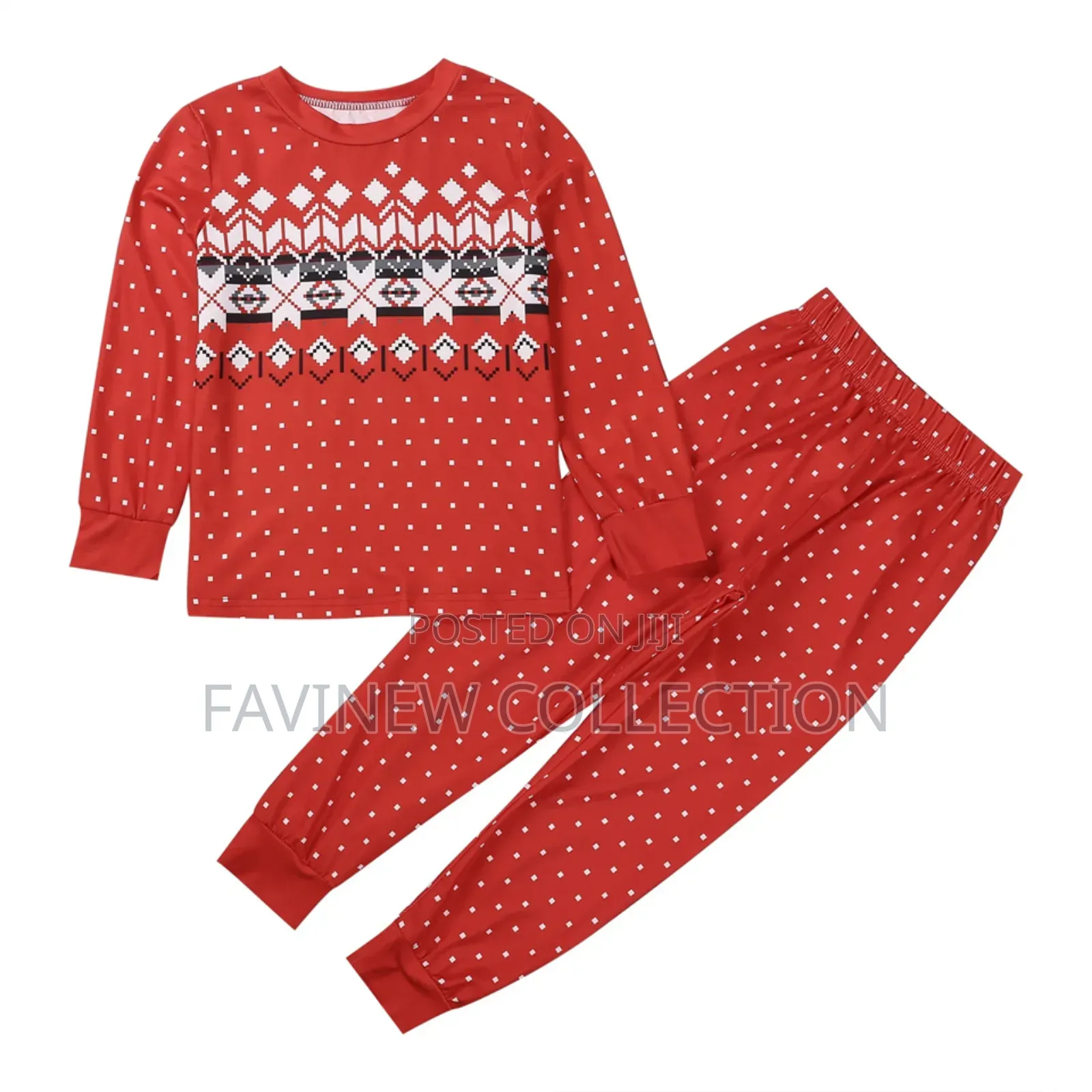 Family Matching Christmas Pajamas Xmass Sleepwear Nightwear Outfits