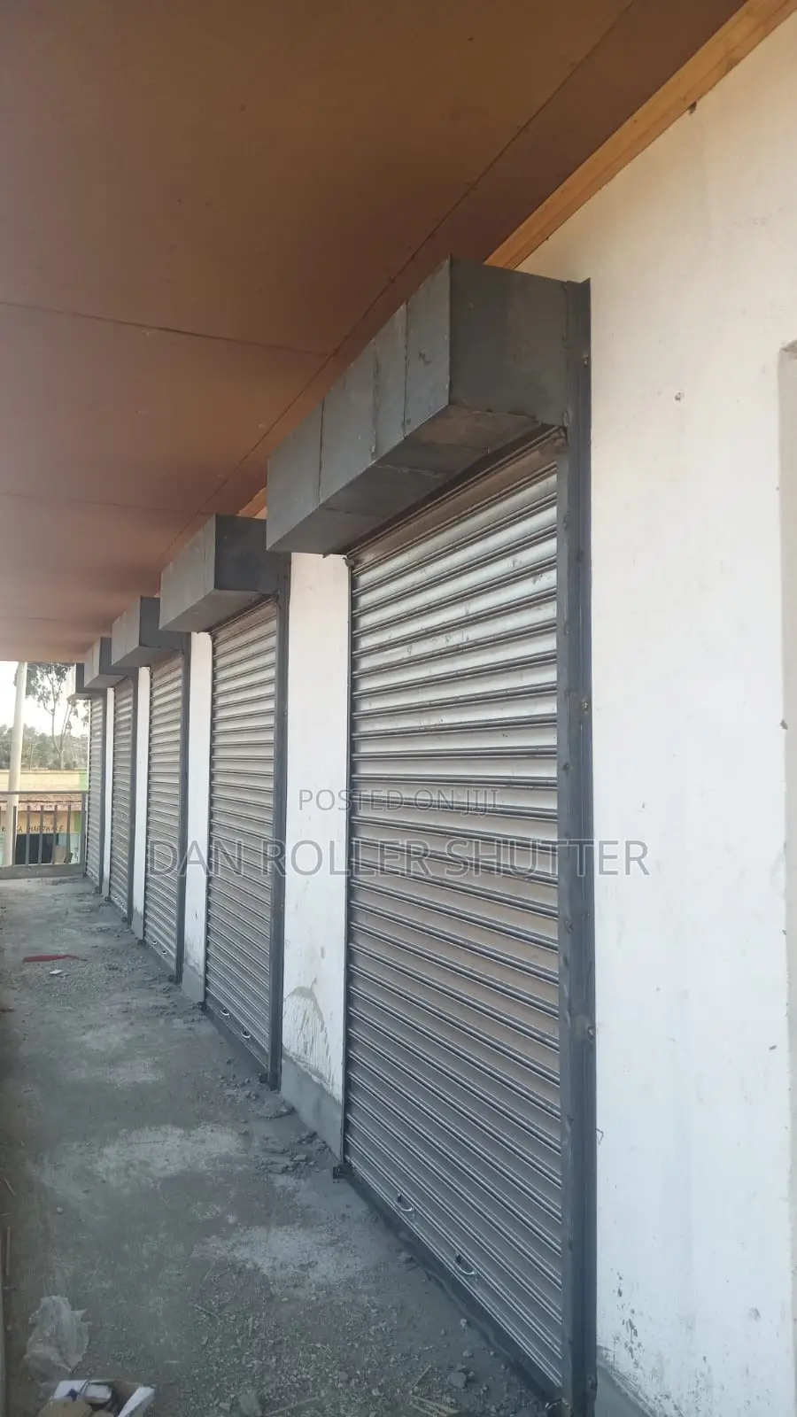 Ventilated Roller Shutter Door