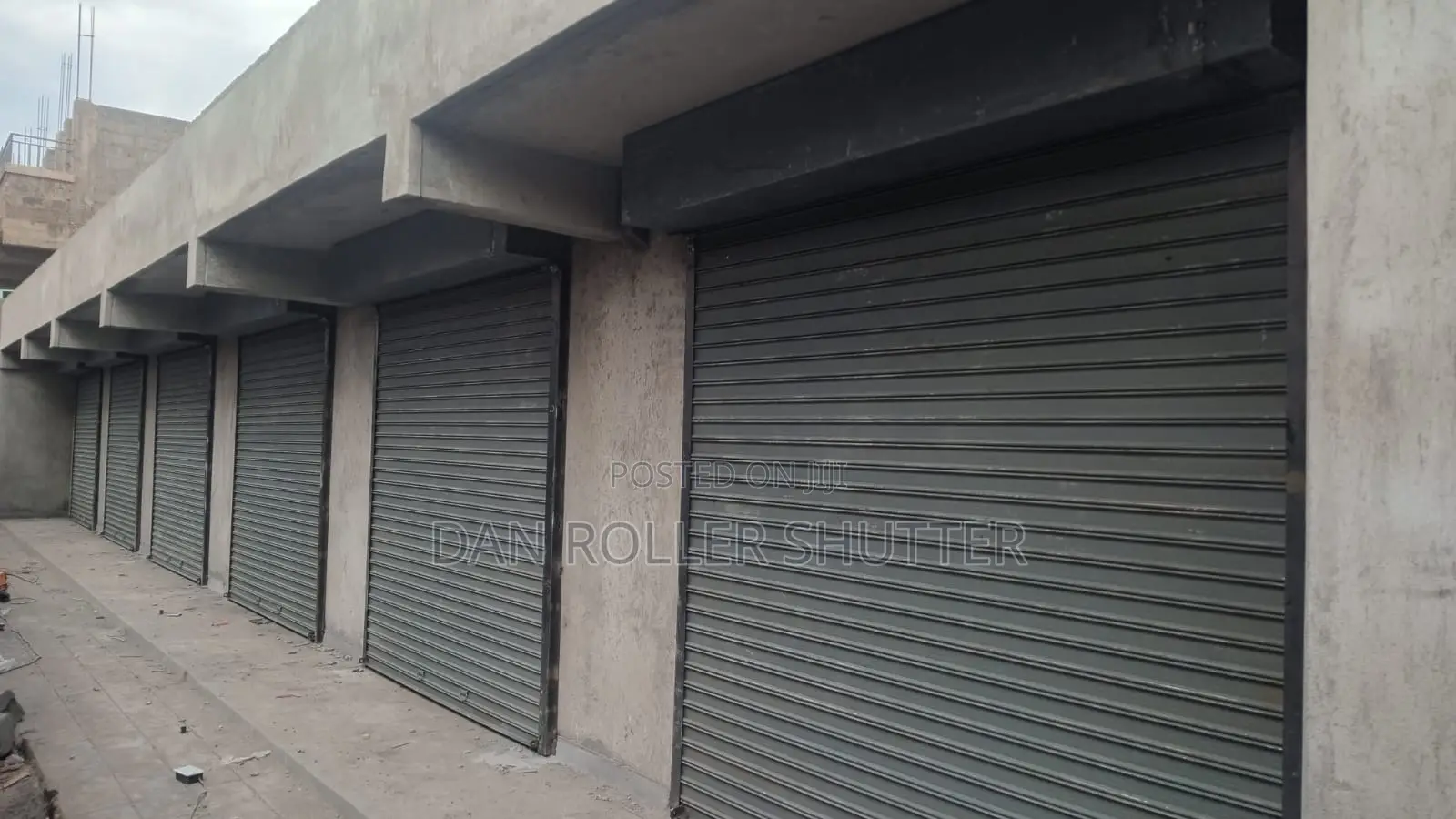 High Security Perforated Roller Shutter Door