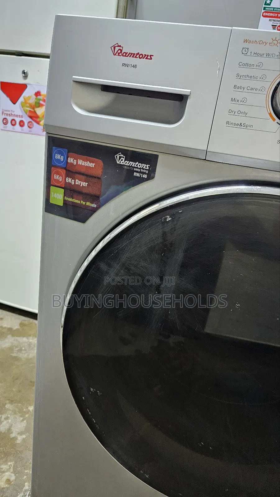 Ramtons 8/6 Wash Dry