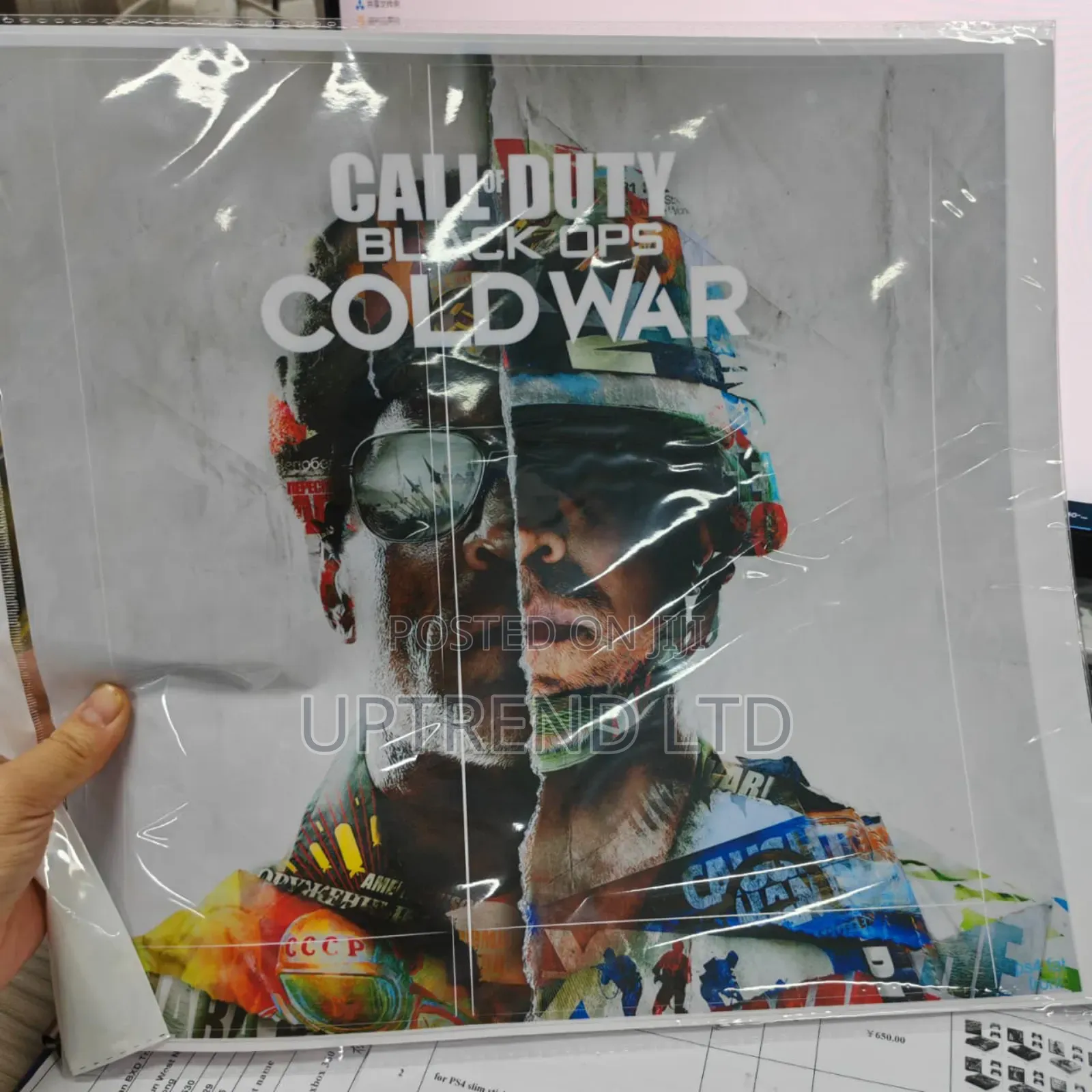 Call of Duty Cold War Ps4 Sticker Installation