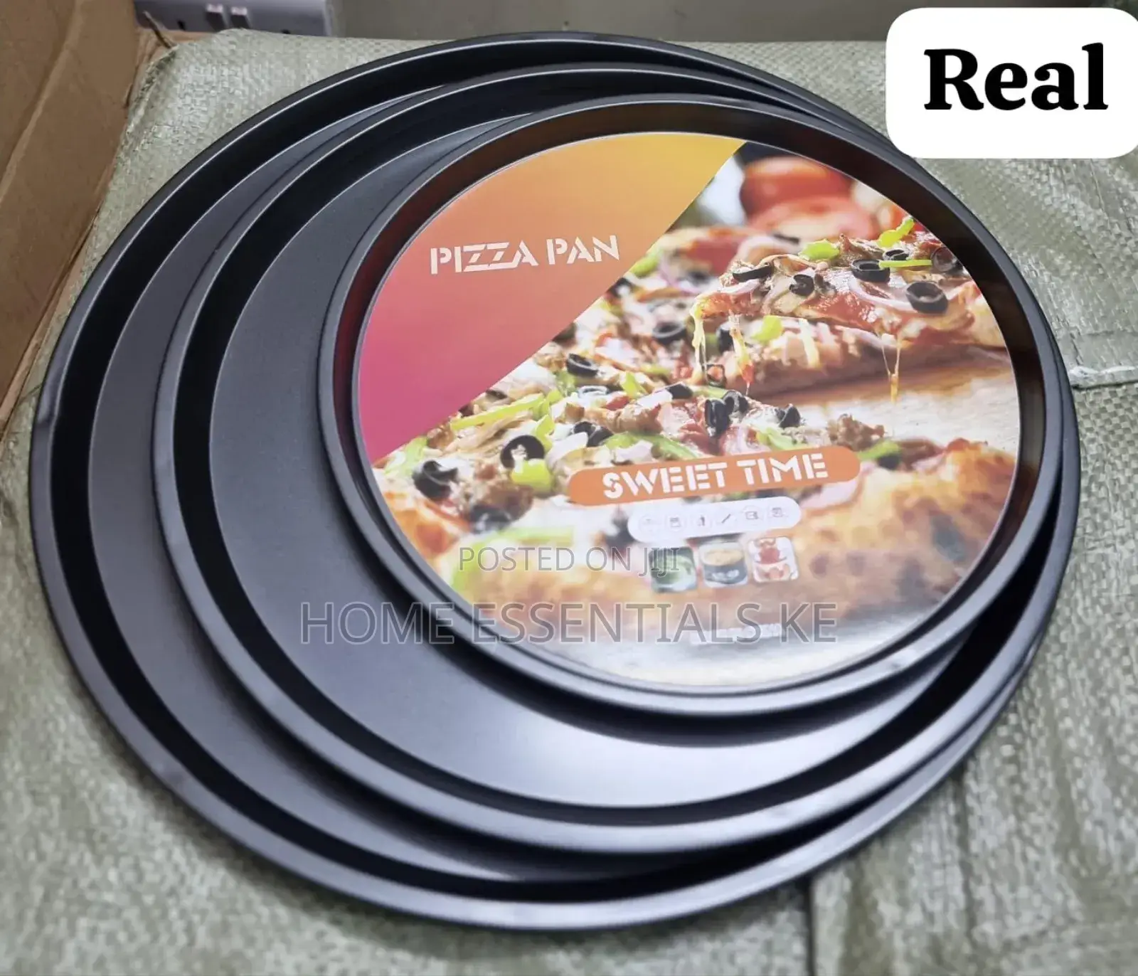 3in1 Pizza Baking Pans 3pc Tins Diameter Size 26/32/36cm*
