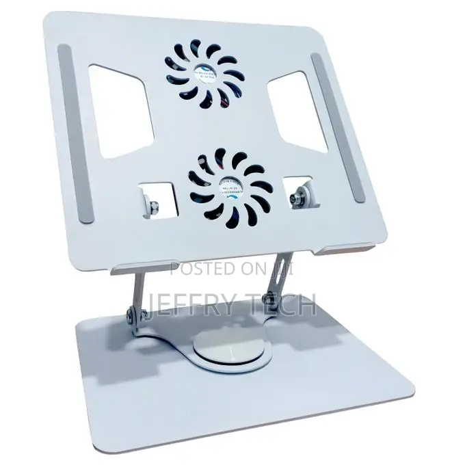 Smart Design 360° Rotating Base Laptop Stand Portable Laptops Metal T