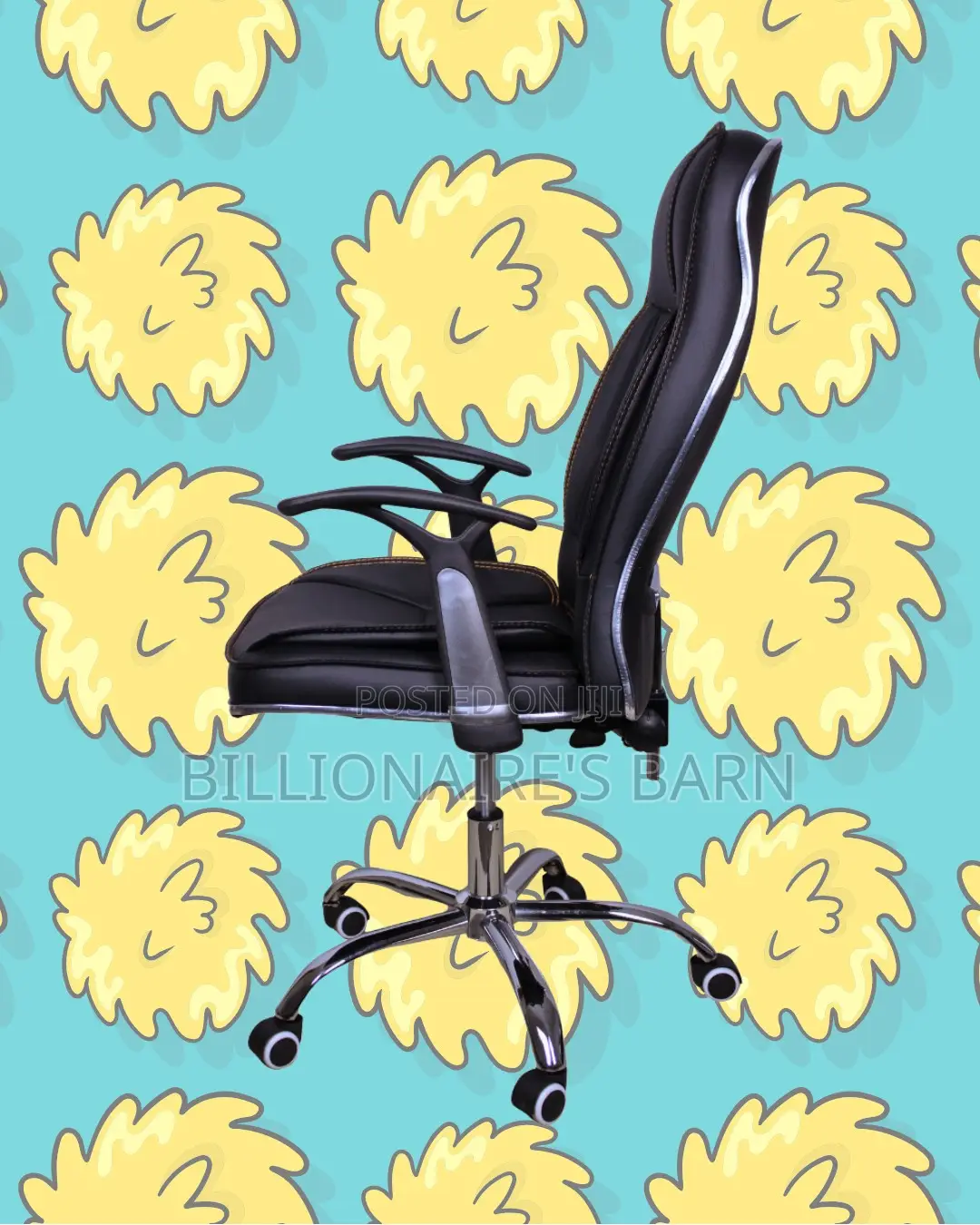Executive Leather Office Chair | Modern Scratch-resistant Finish