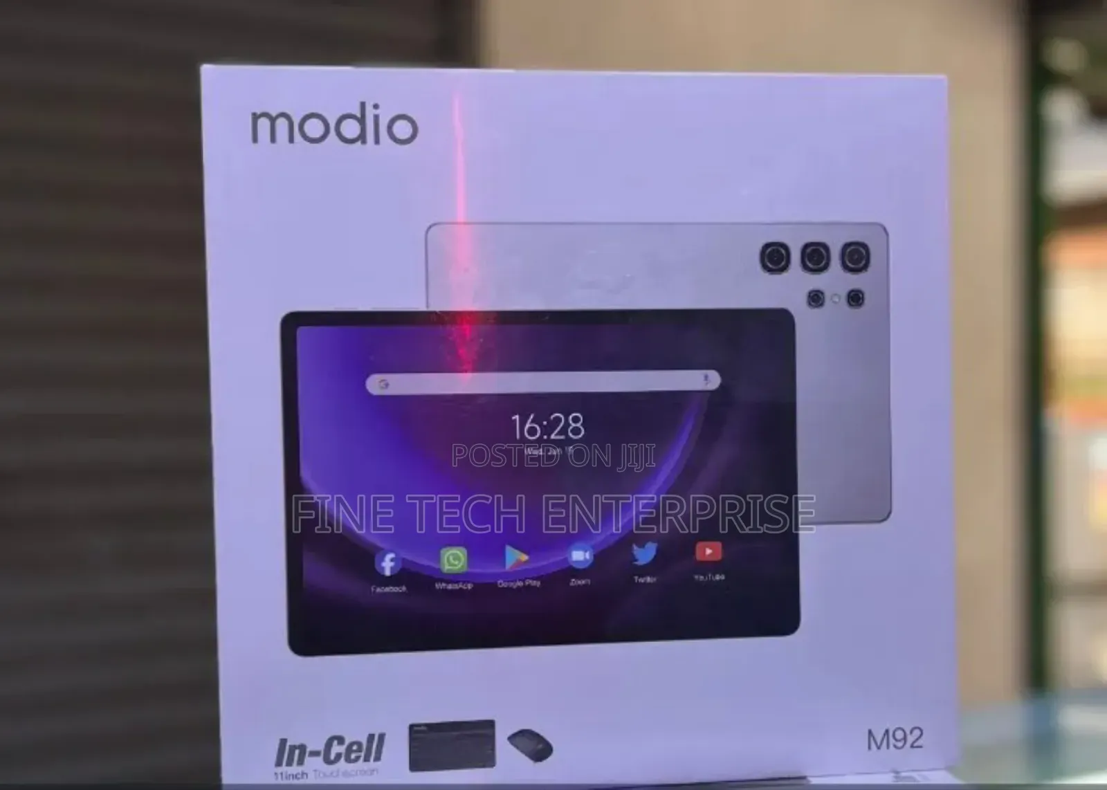 Modio M92
16gb +1tb Internal
Dual Simcard
Screen Size 11inch