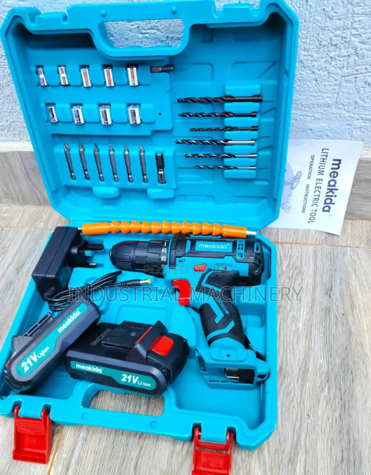 Cordless Drill With Bits Meakide