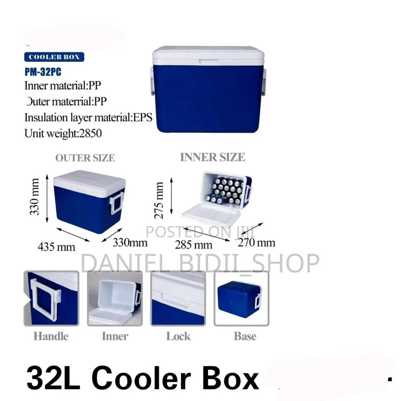 32ltrs Cooler Box