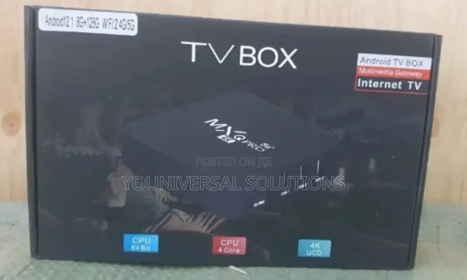 (Original) Smart Box 4gb+8gb MXQ Pro Android 12 Smart TV Box