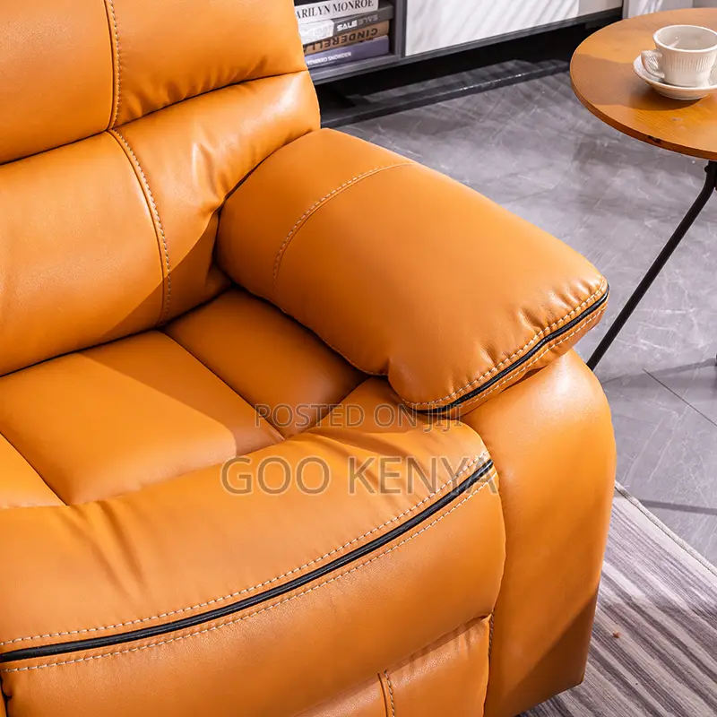 Home Sofa; Reclining Leather Sectional Sofa for Living Room