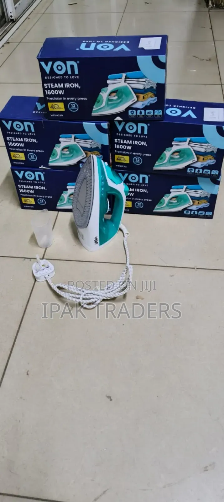  *Hot Deal*
*Von Vis161csg Steam Iron -1600w!! *