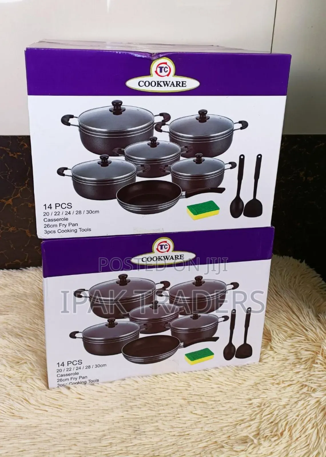 *Original Tc Nonstick Sufurias Set 14pc