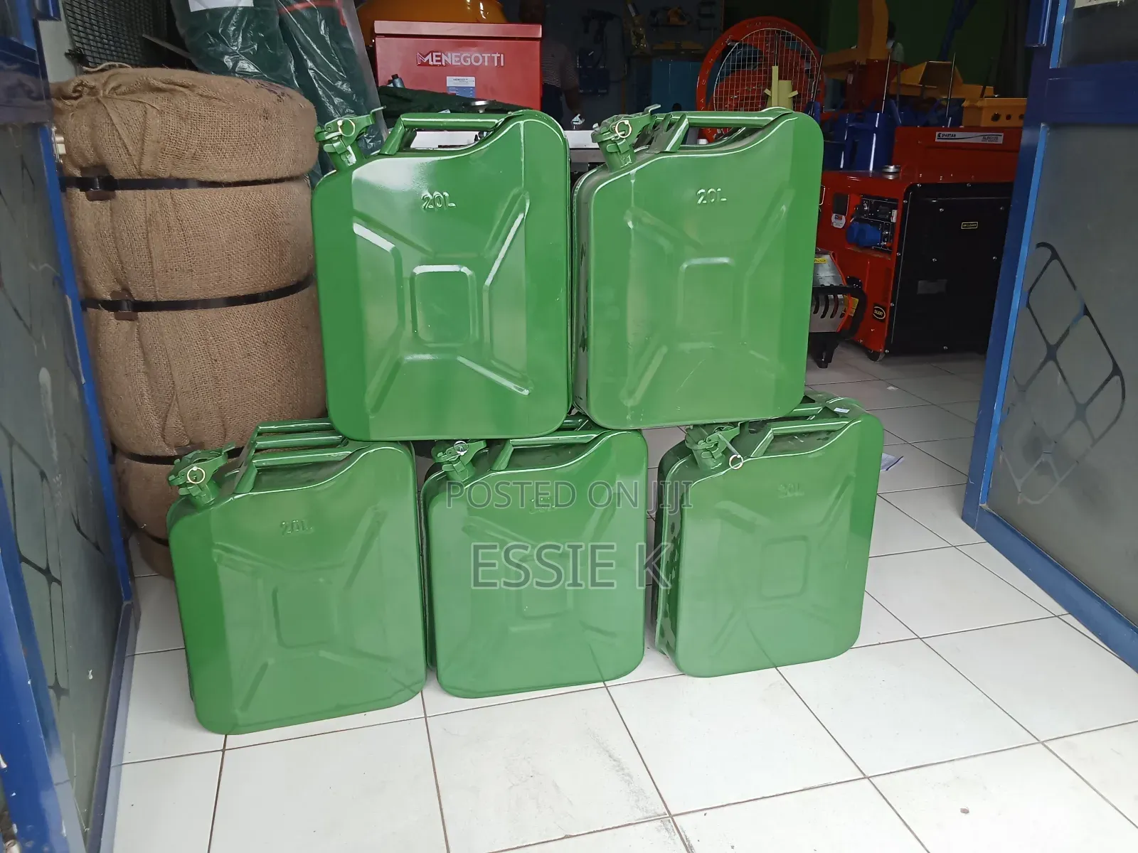 Petrol/Diesel Fuel Jerry Cans- 20ltrs Available