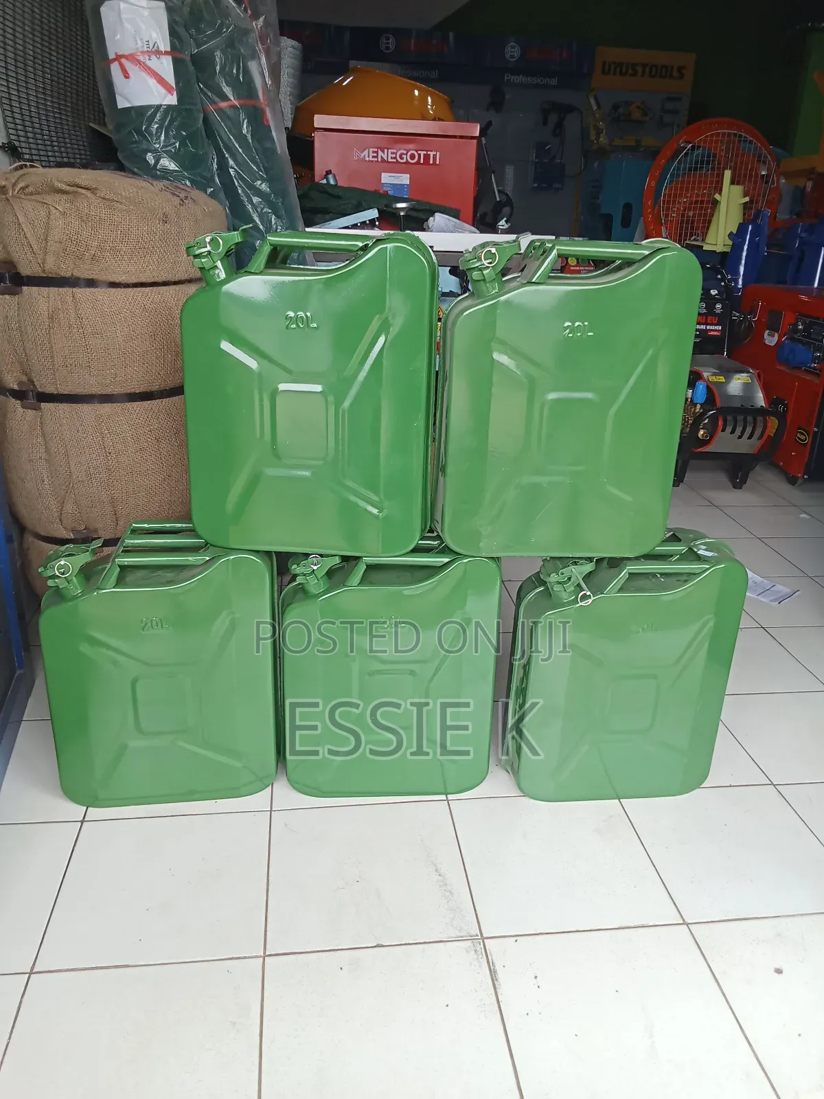 Petrol/Diesel Fuel Jerry Cans- 20ltrs Available