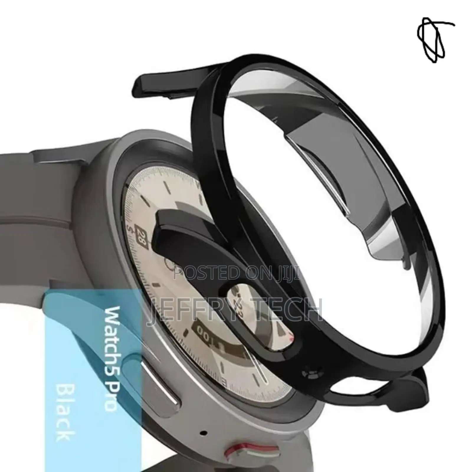Frame Case Cover for Samsung Galaxy Watch 5 Pro - 45mm
