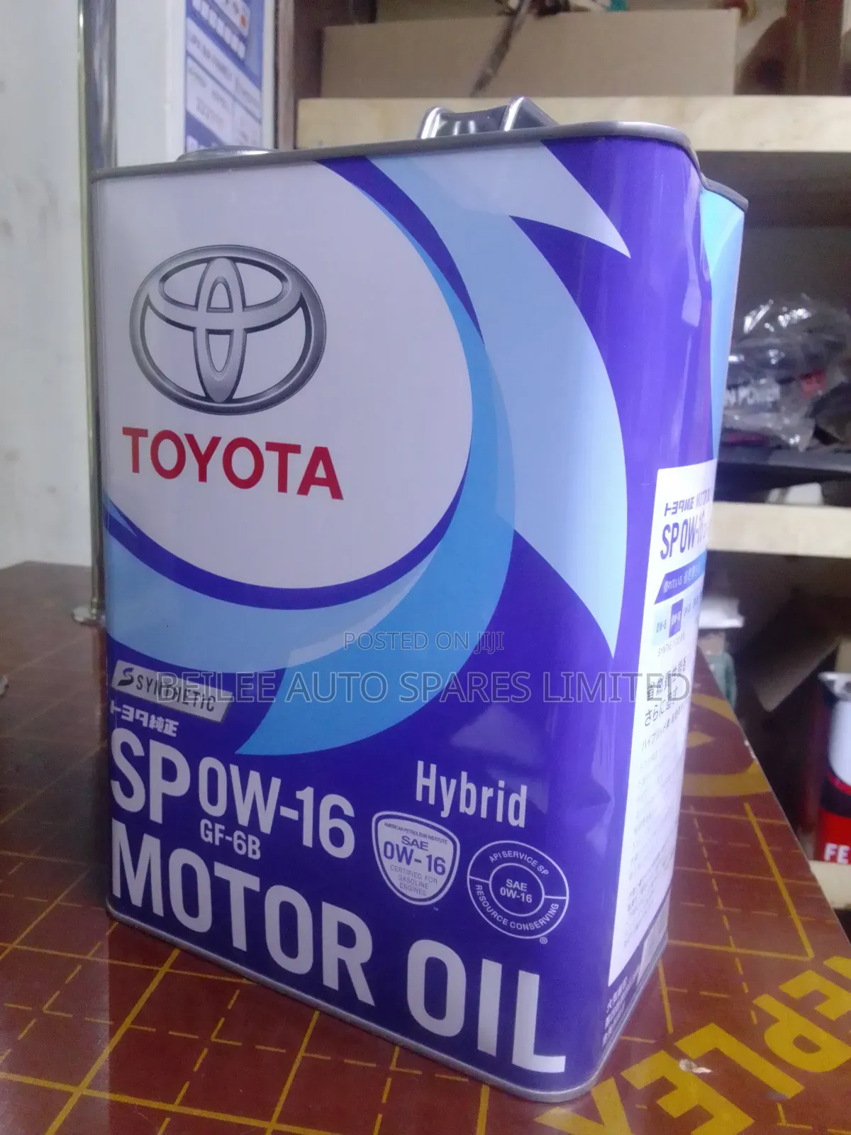 Toyota Synthetic Engine Oil 0w-16