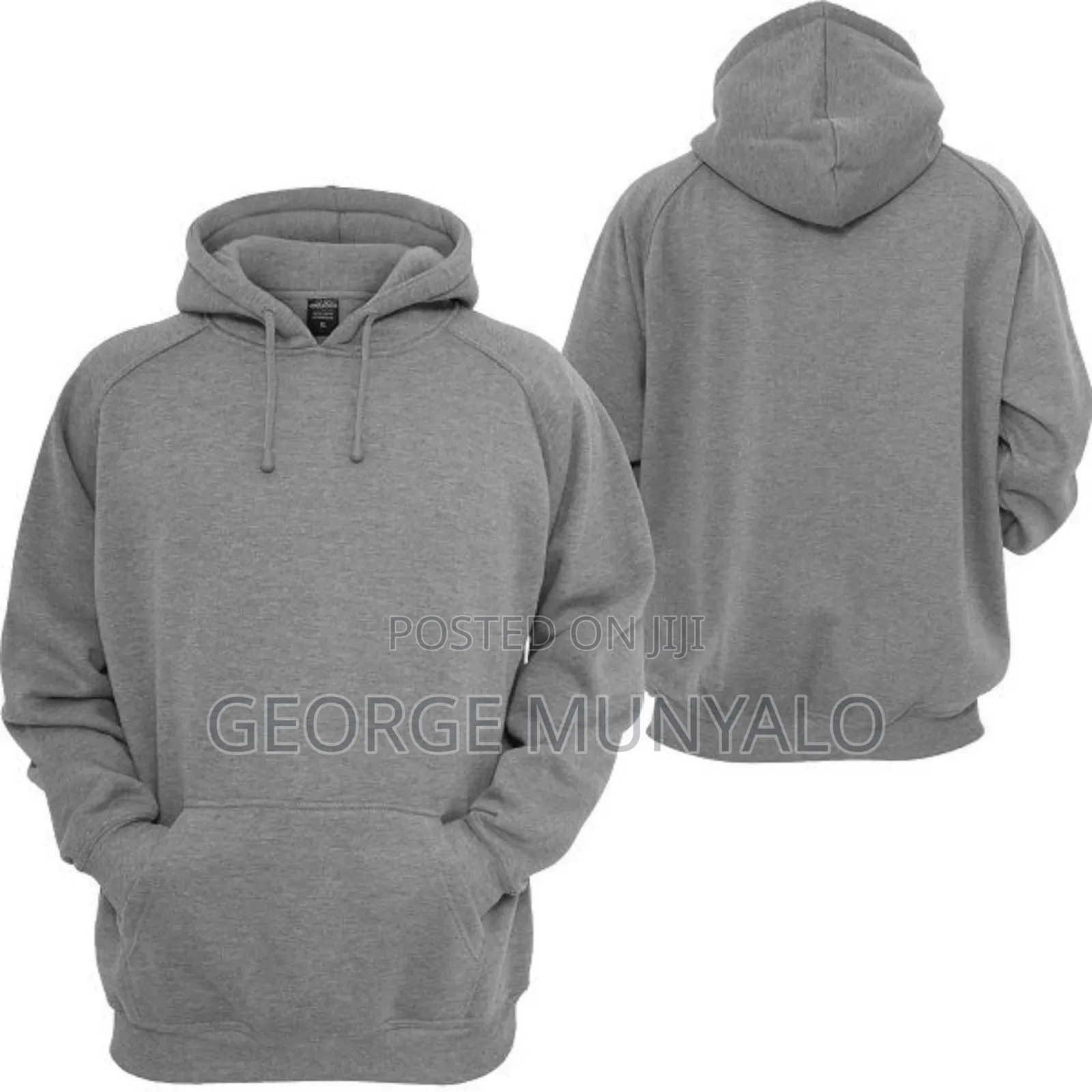 Plain Hooded Jumper
