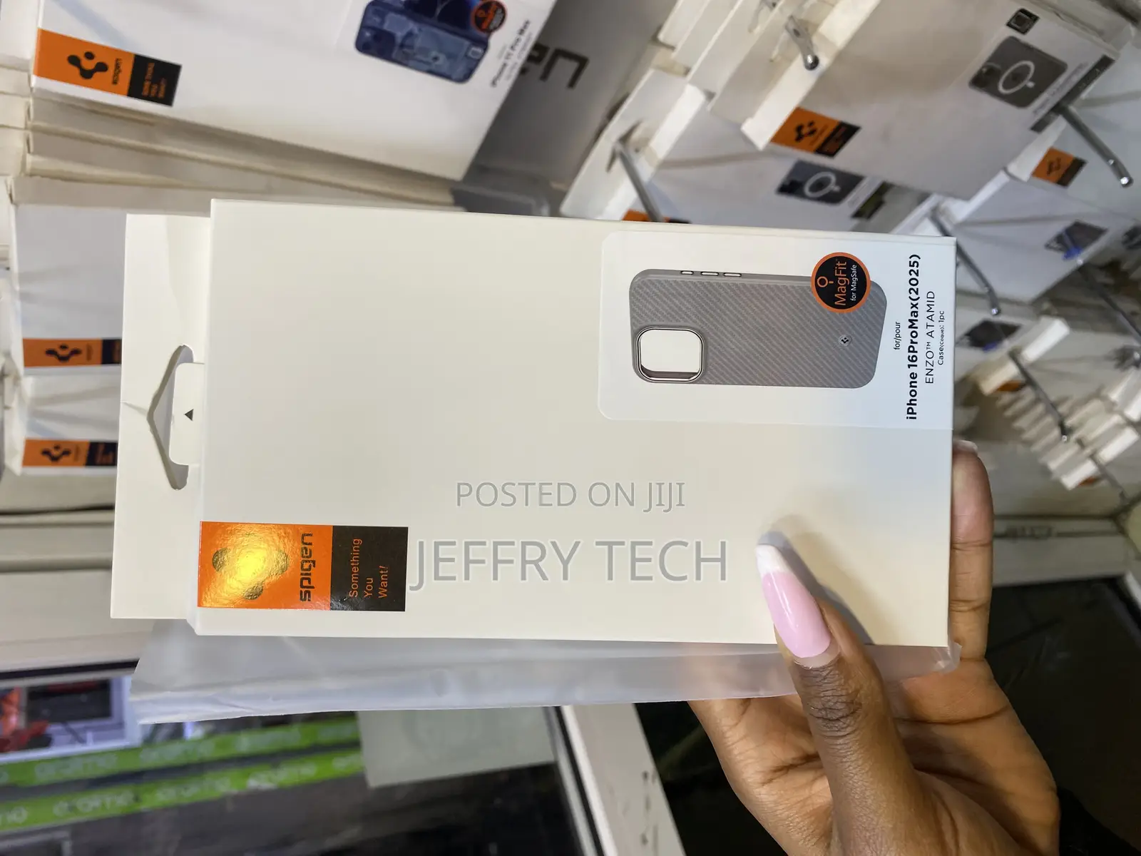 Monin Spigen Enzo Aramid Magfit Case for iPhone 16 Pro Max