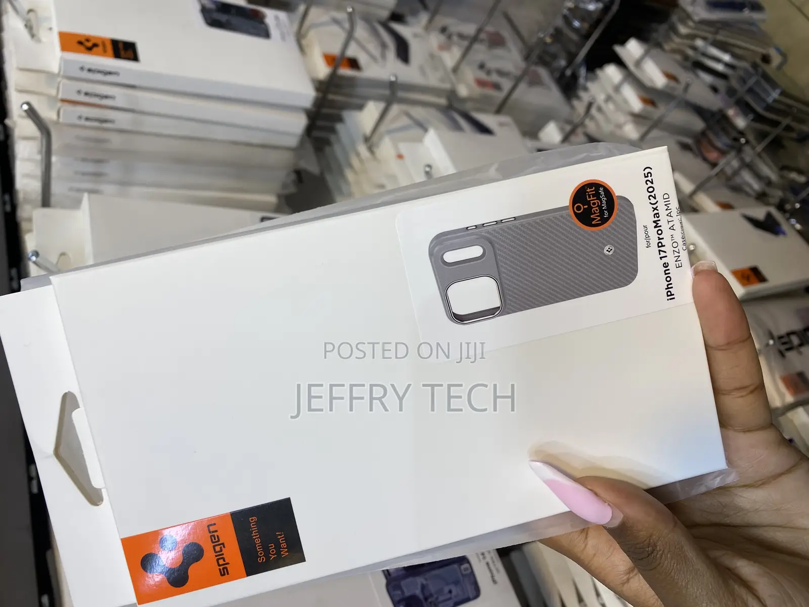Kilein Spigen Enzo Aramid T Magfit Designed for iPhone 17 Pro Max
