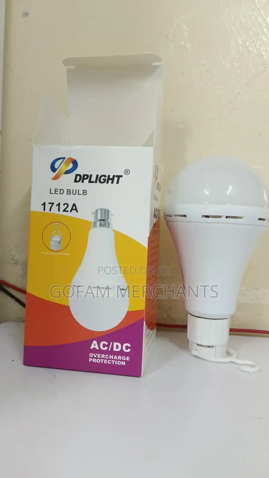 Emergency Rechargeable 12w Dp Light