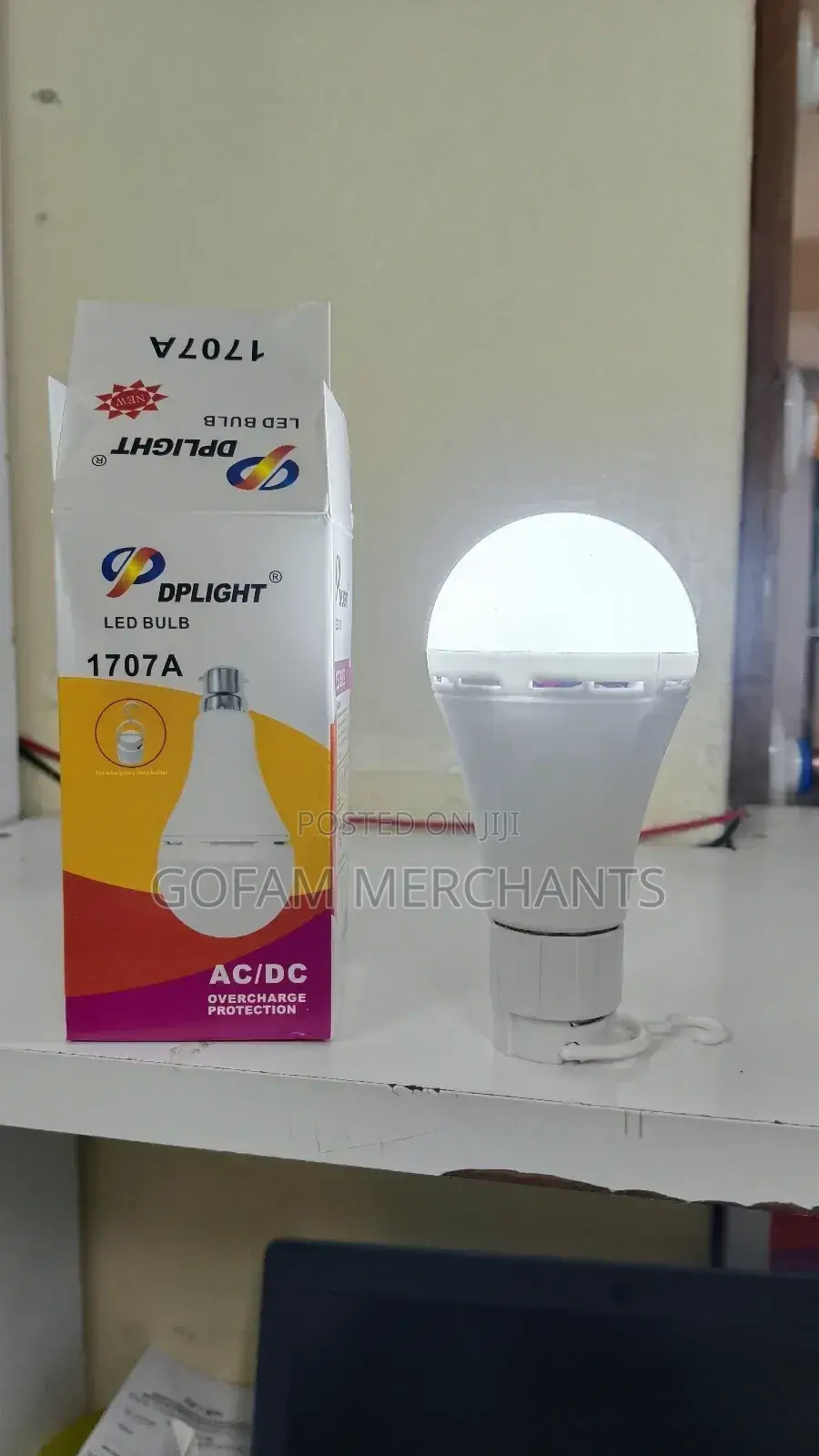 Emergency Rechargeable Dp Light 7w Bright Led Light
