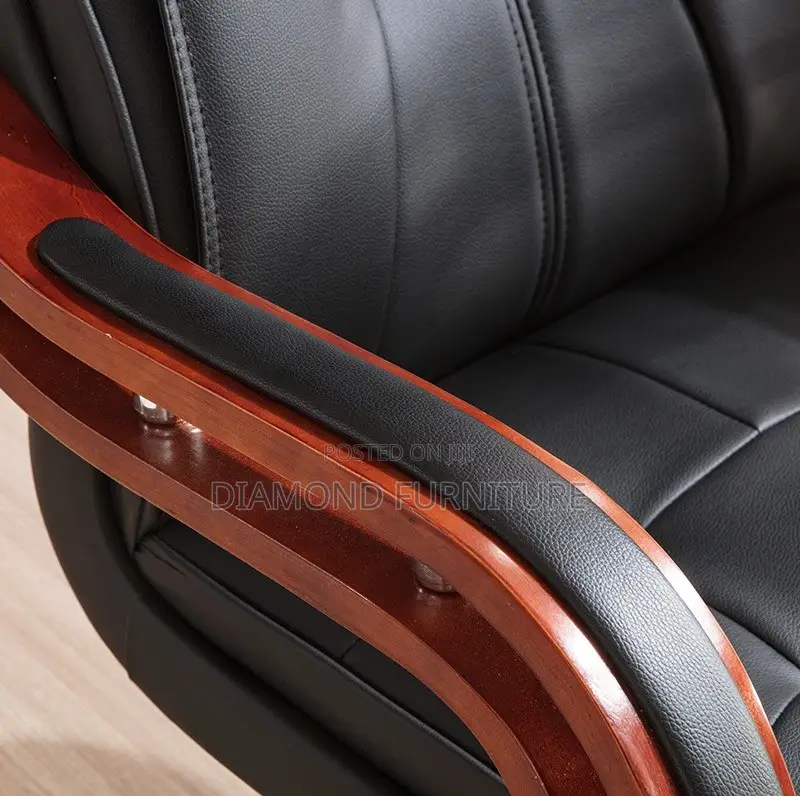Office Furniture; {Executive Director’S Premium Leather Office Chair}