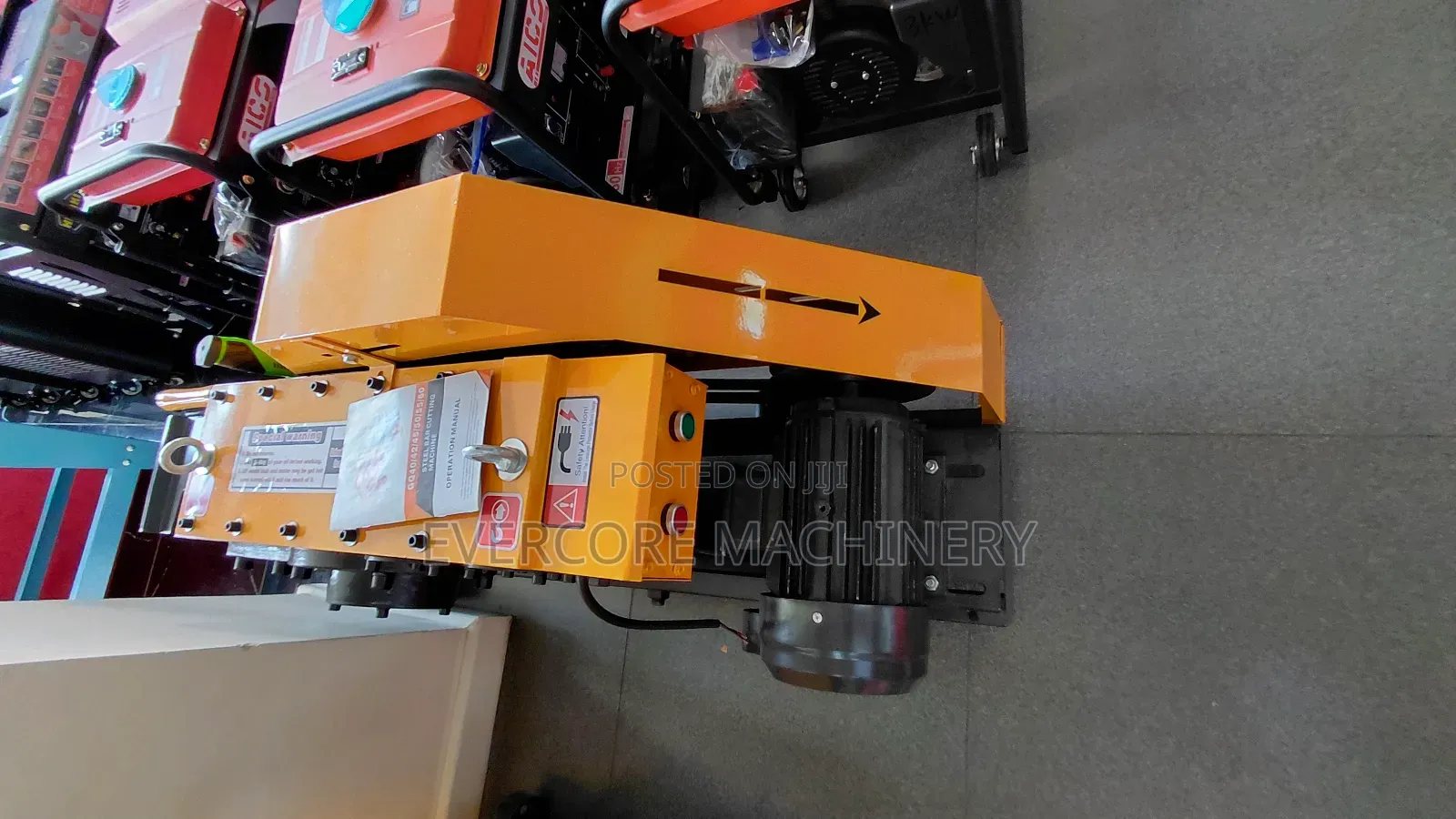 Aico Japan Electric Bar Bender and Bar Cutter Machine.