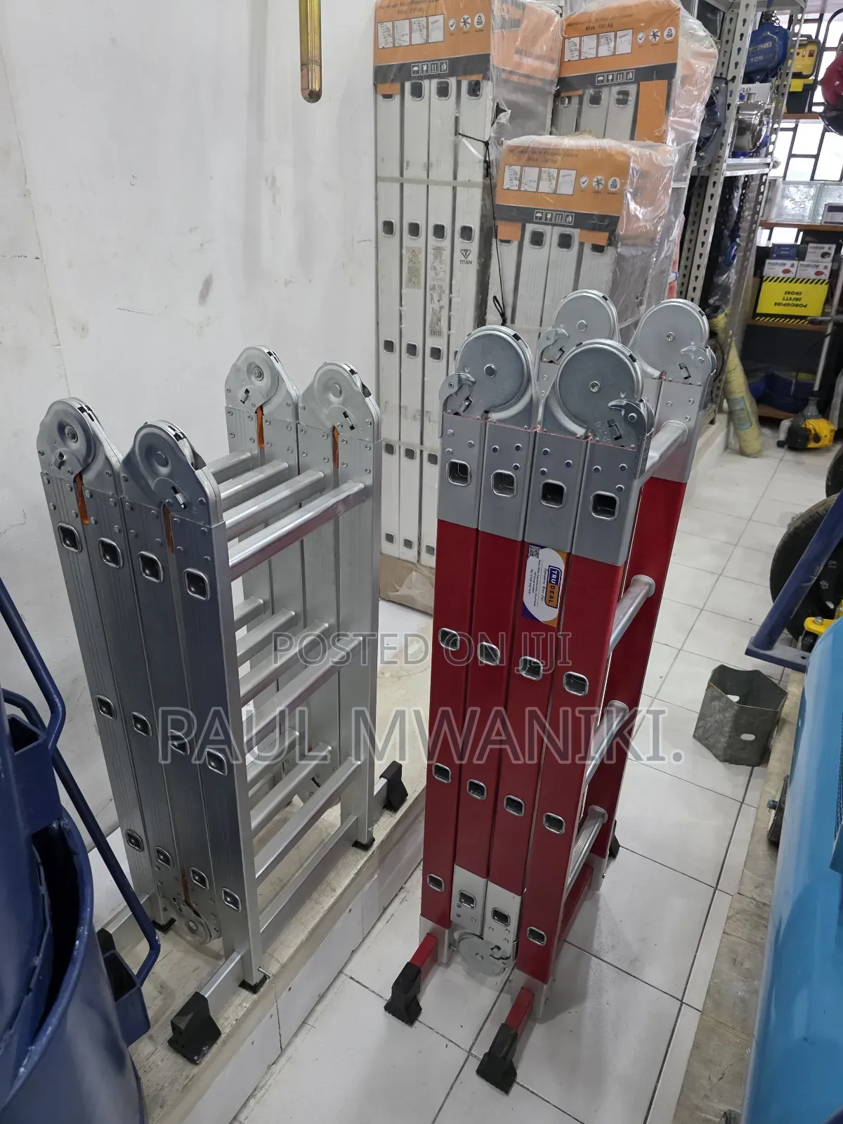 Multipurpose Fibreglass Ladder 4×4(16ft)