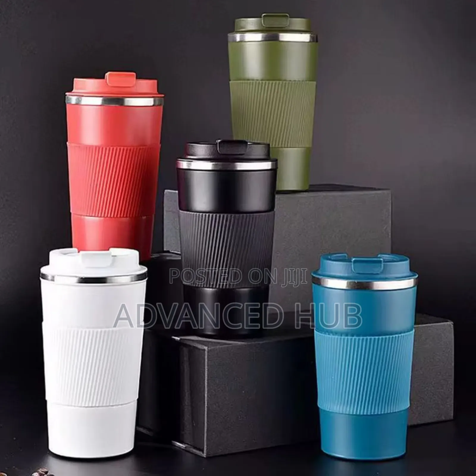 Stylish Coffee Thermal Mug With Smart Temperature Display