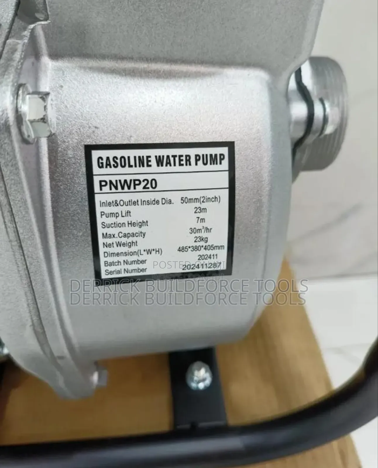 Pioneer 2" 7.5hp Water Pump
