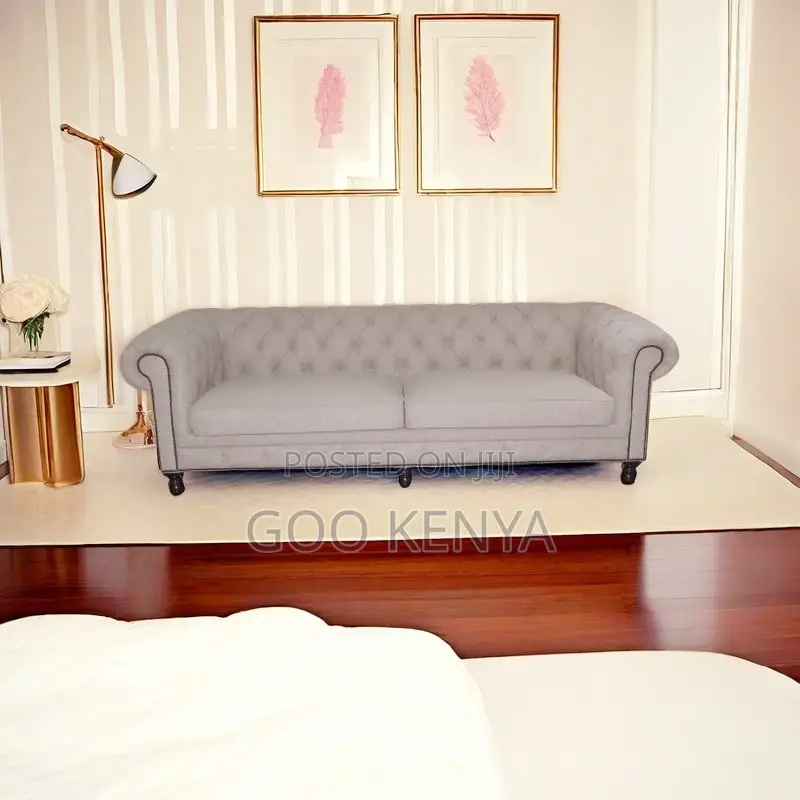 Home Sofa; High-Quality Fabric Sofa With Three Seats