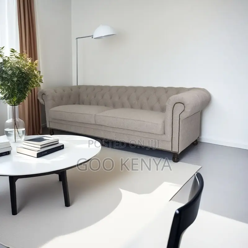 Home Sofa; High-Quality Fabric Sofa With Three Seats