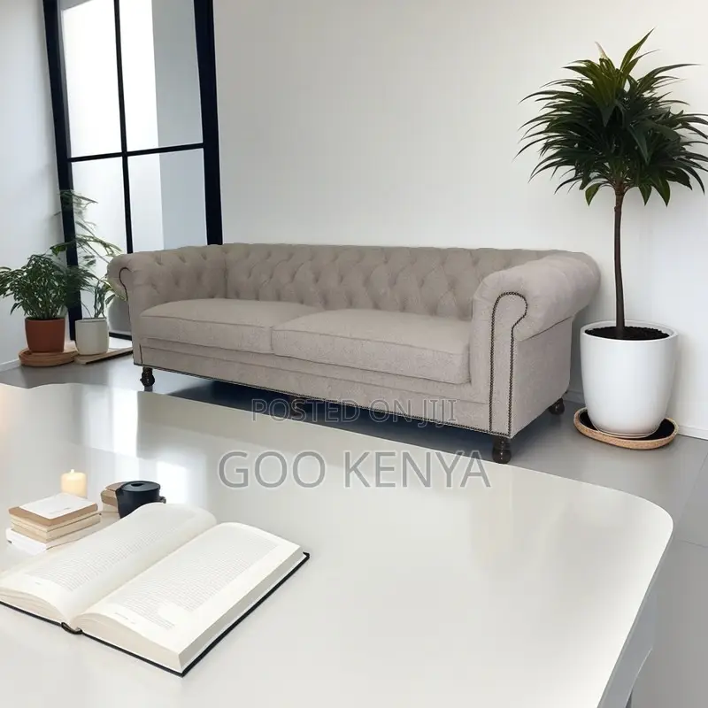 Home Sofa; High-Quality Fabric Sofa With Three Seats