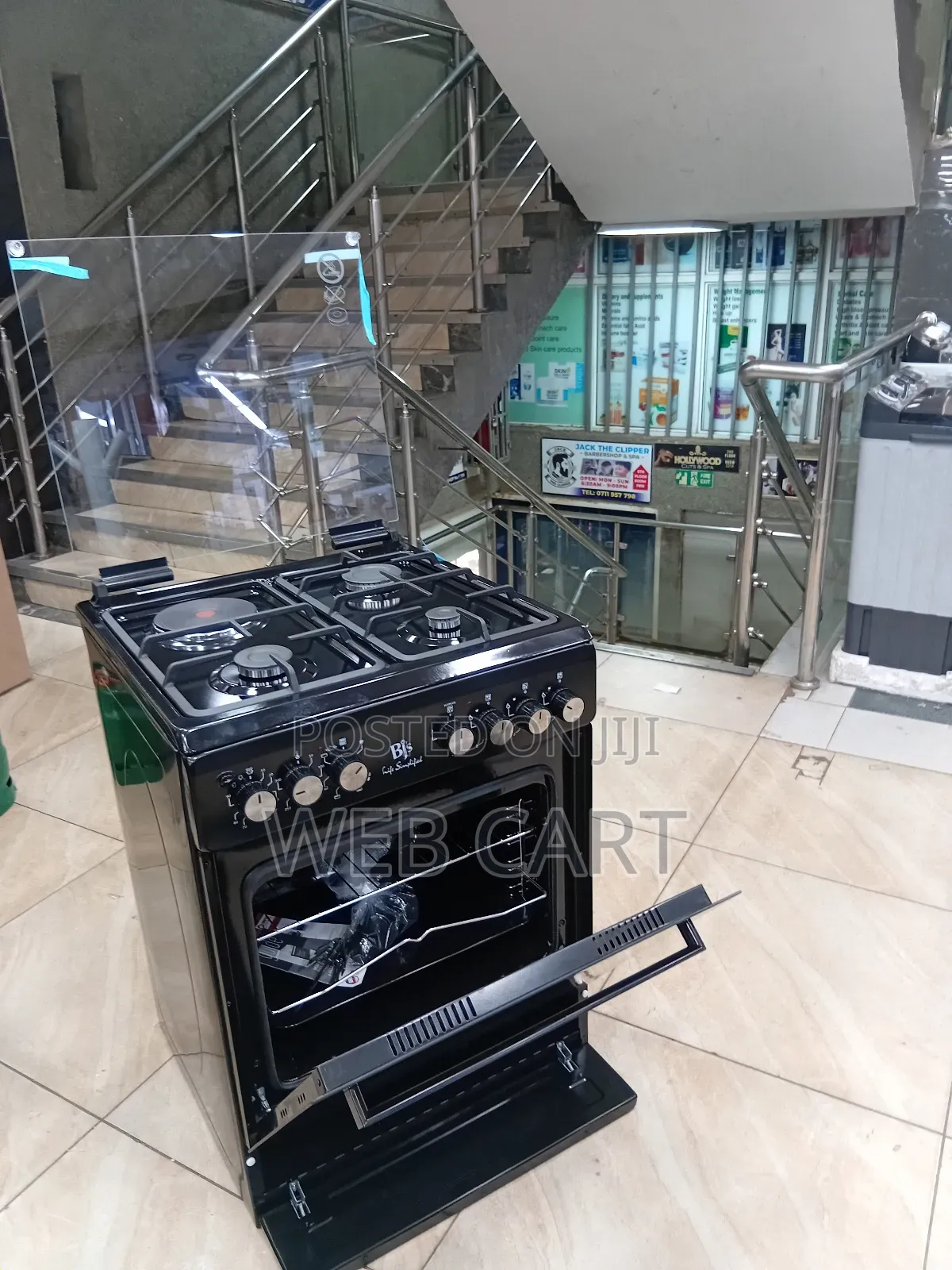 BJS 60x60 Cooker With Rabid Plate