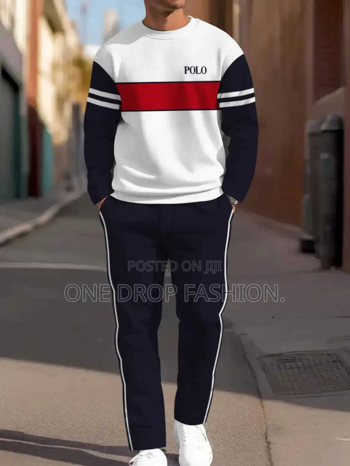 New Fashion Men Polo Tracksuits Sizes (M-3xl)