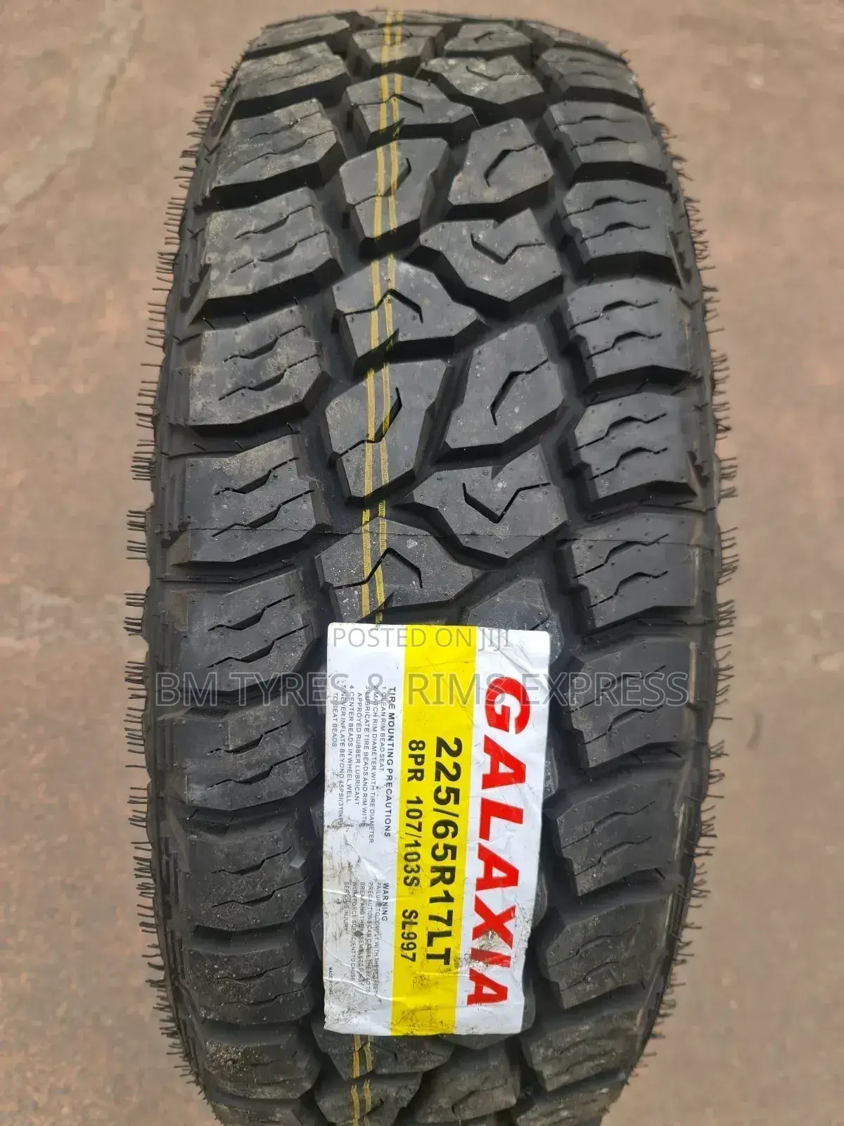 225 /65 R17 Galaxia Tyres (All Terrrain)