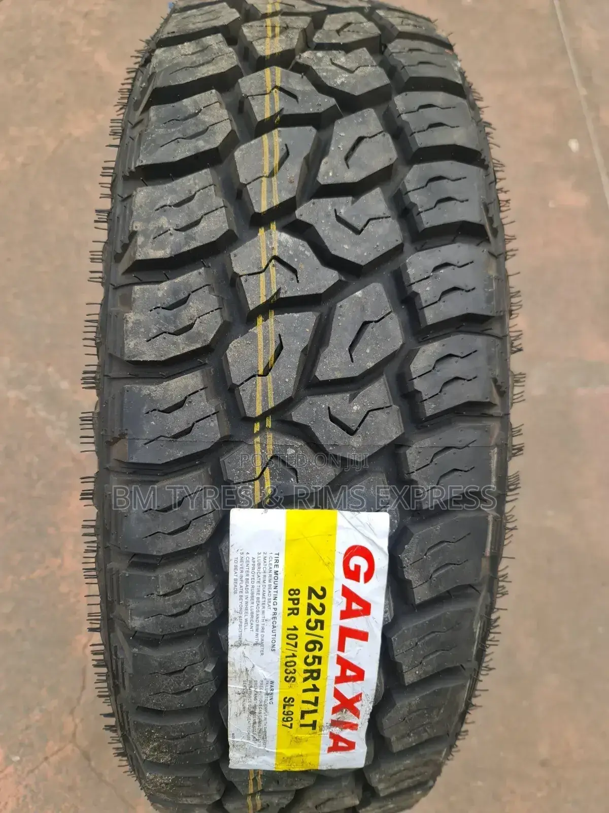 225 /65 R17 Galaxia Tyres (All Terrrain)