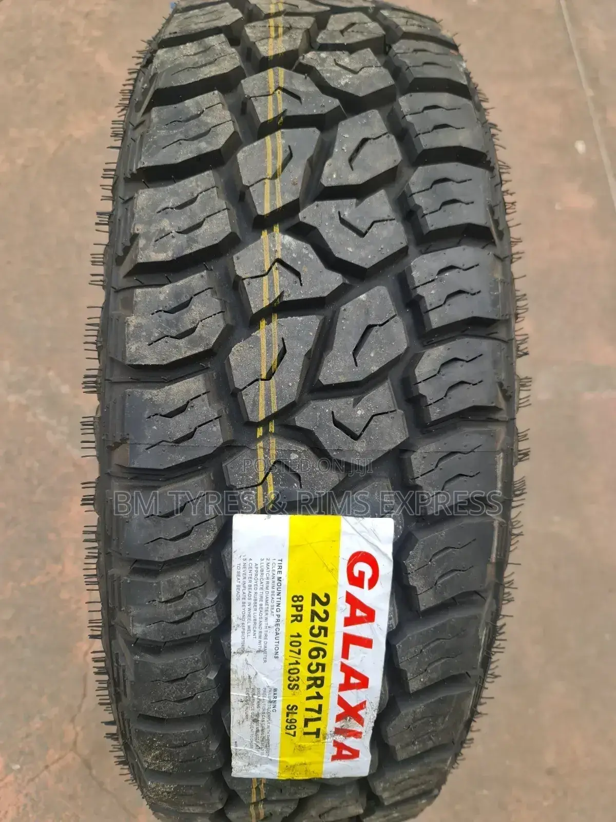 225 /65 R17 Galaxia Tyres (All Terrrain)