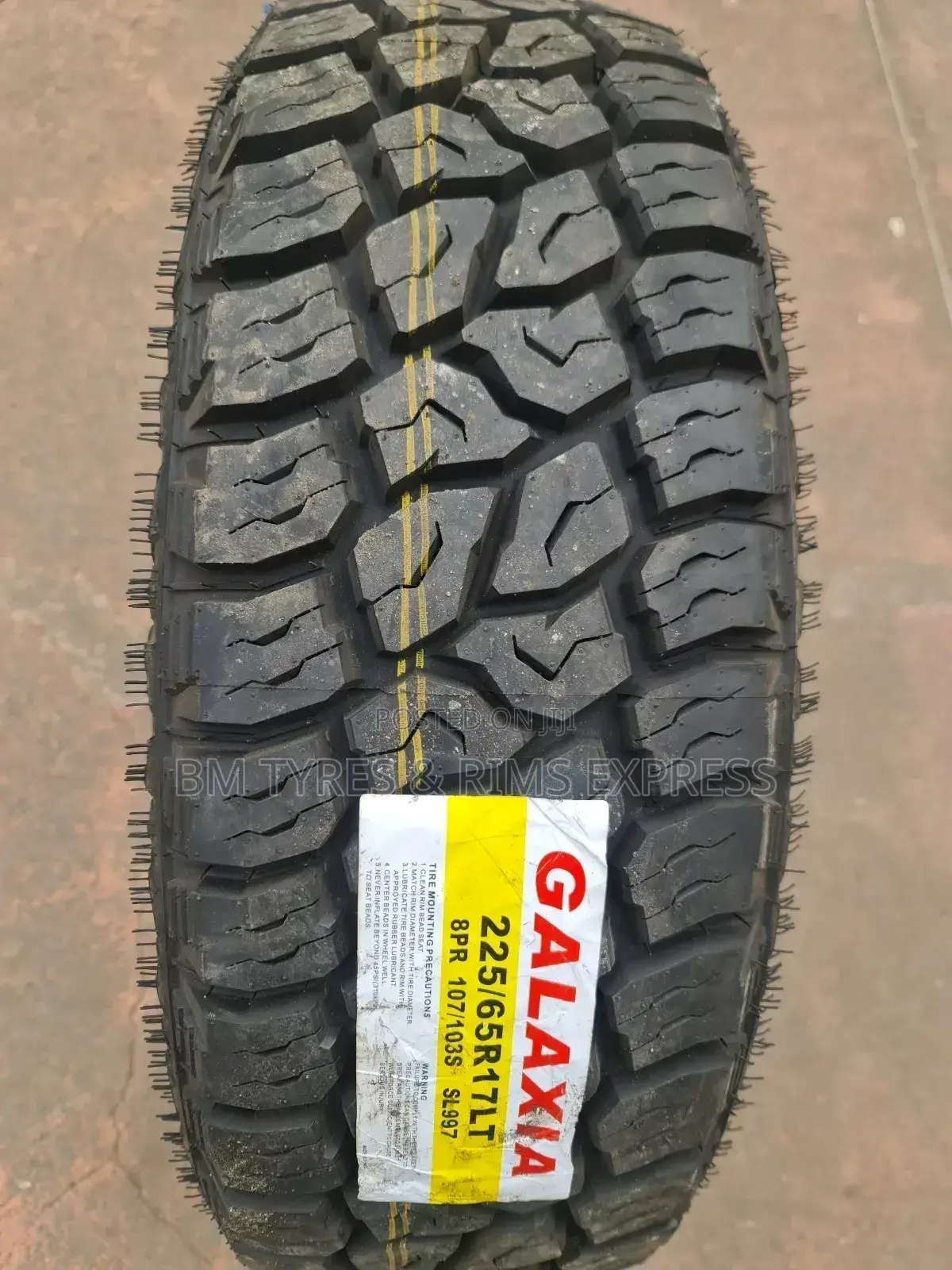 225 /65 R17 Galaxia Tyres (All Terrrain)
