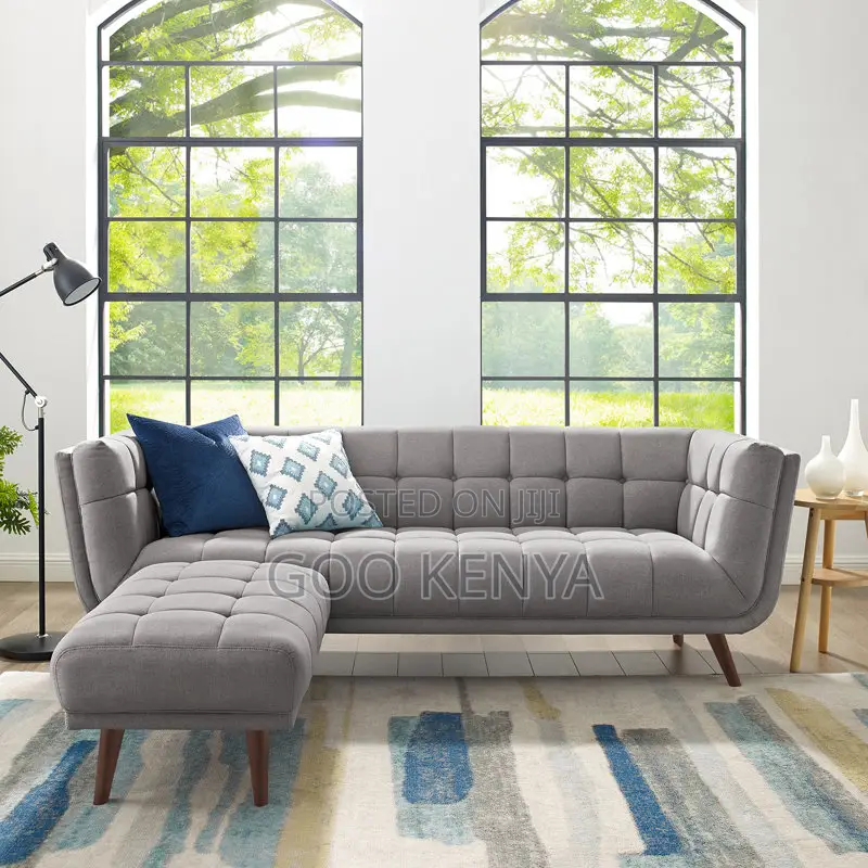 Home Sofa; Soft Fabric 3-Seater Sofa for Comfort and Style