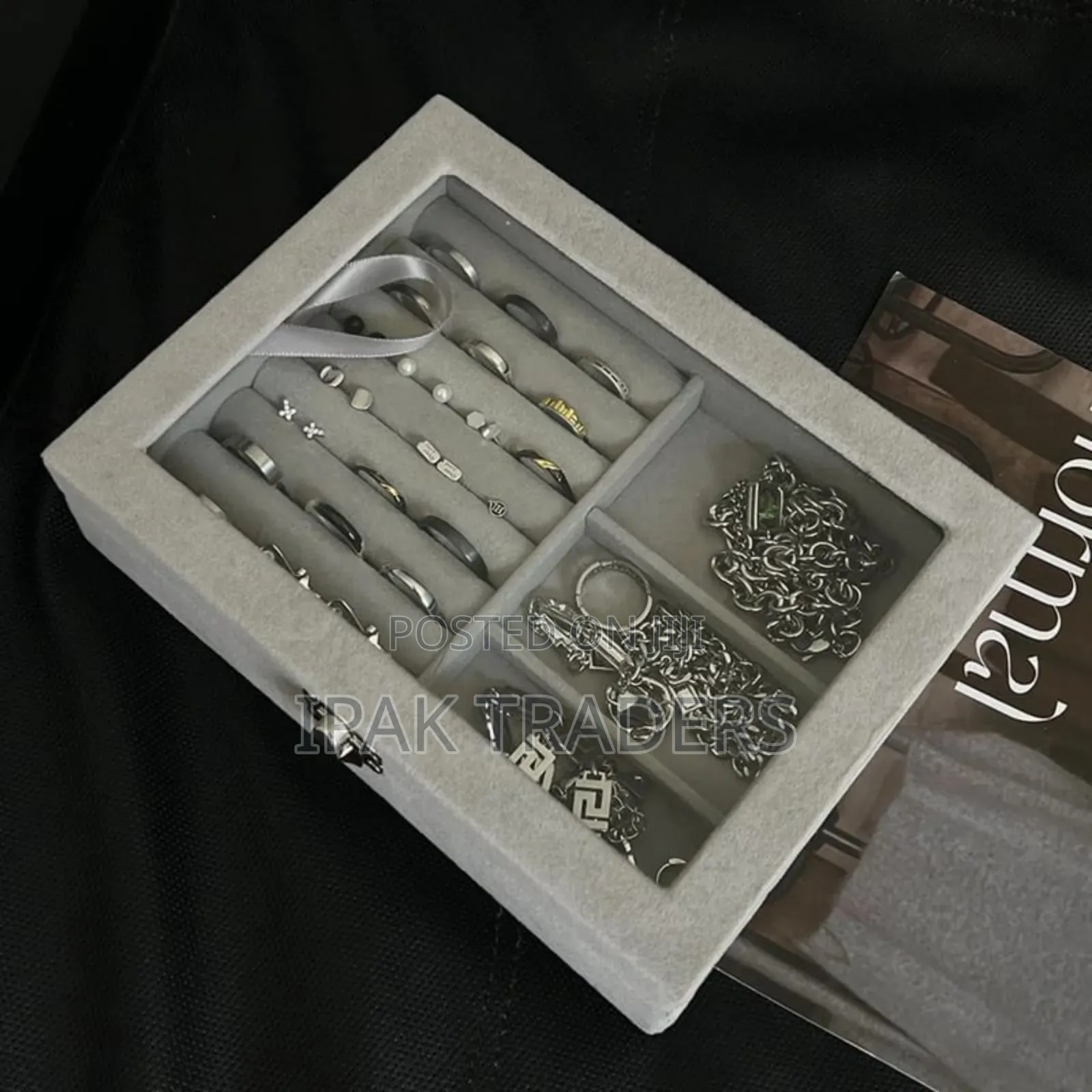 1pc Jewelry Storage Box Wholesale Home Jewelry Display Box
