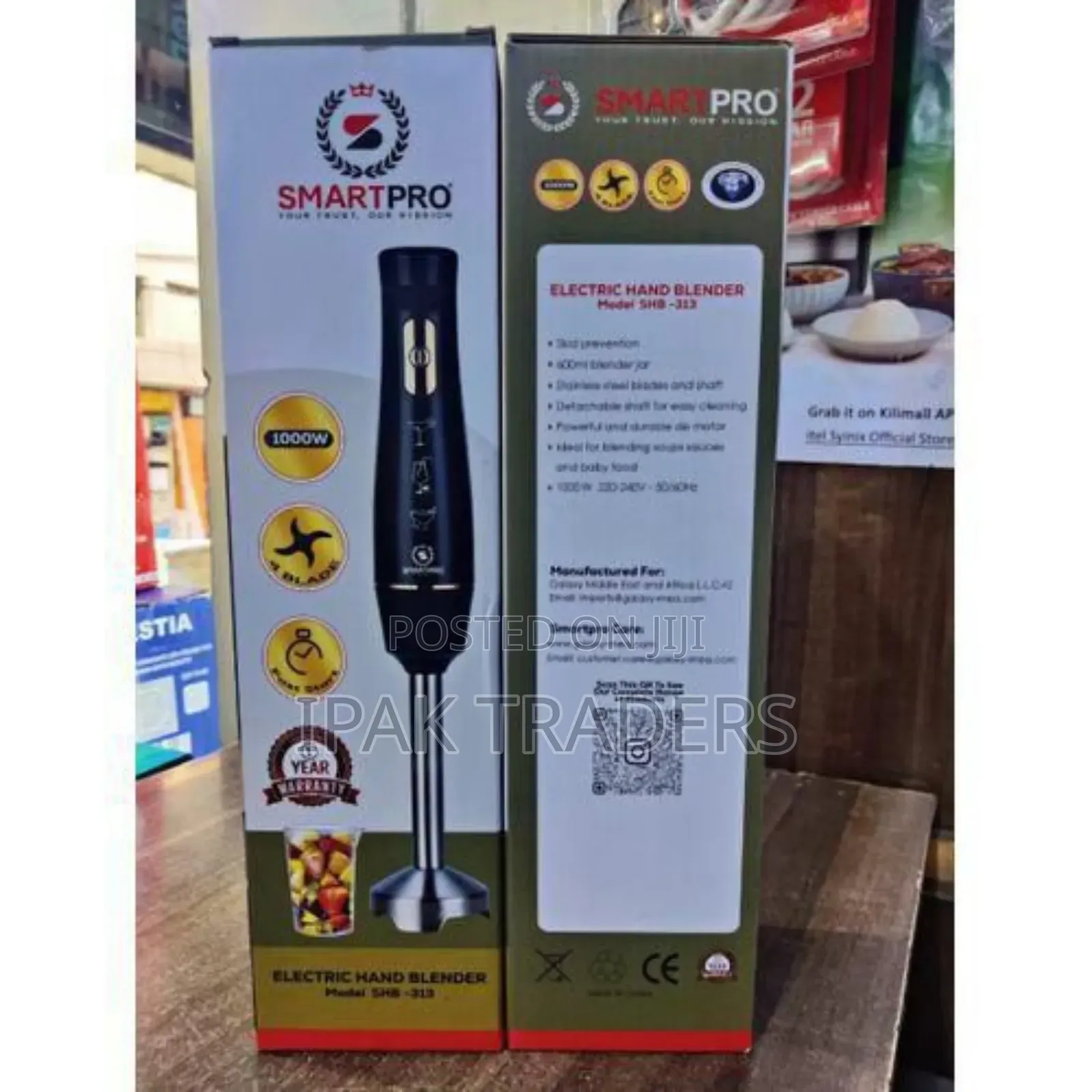 *Electric Smart Pro Hand Blender