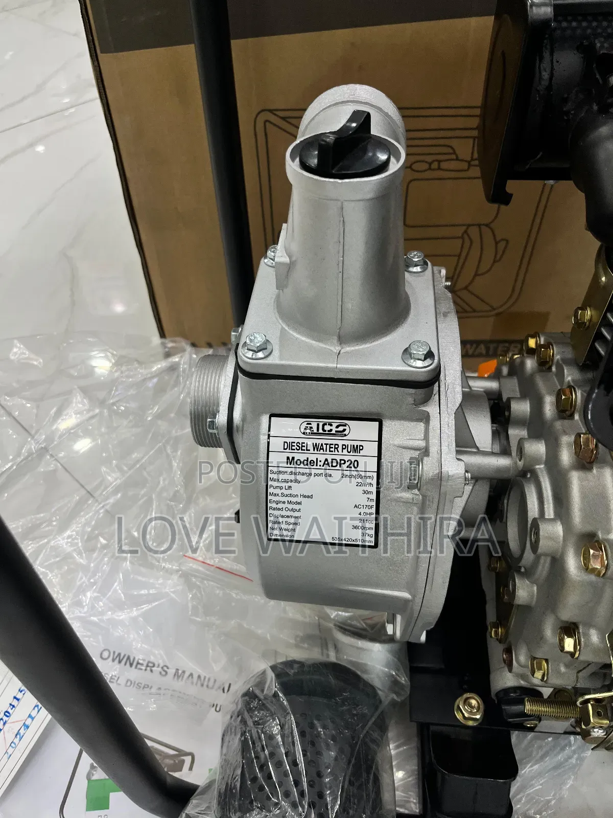Aico 2inch Diesel Water Pump