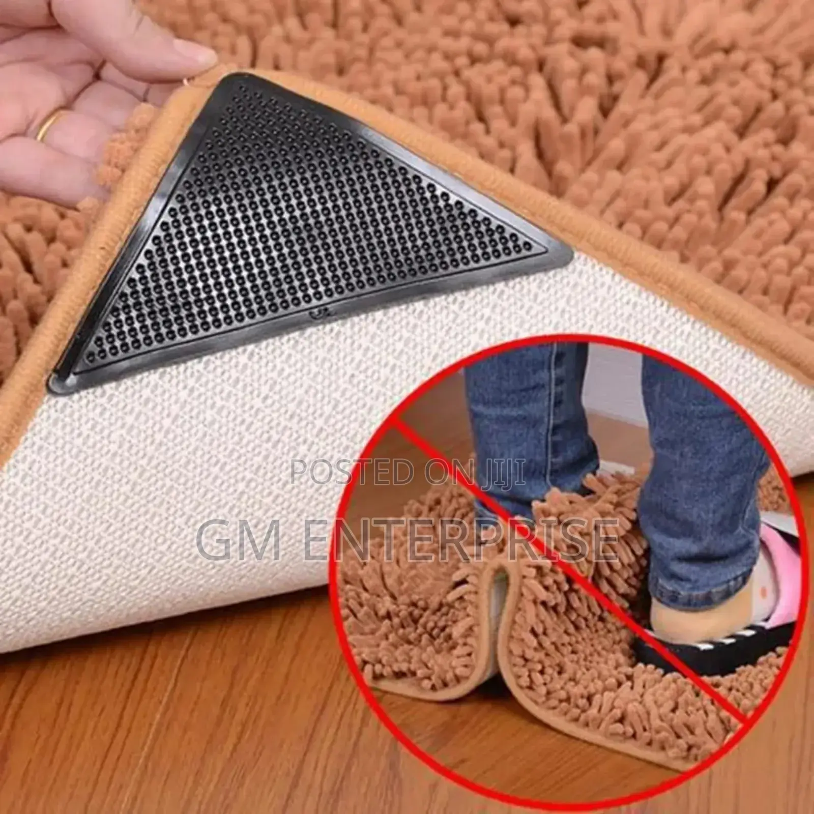 *4pcs* *Ruggies Rug Carpet, Mat Grippers