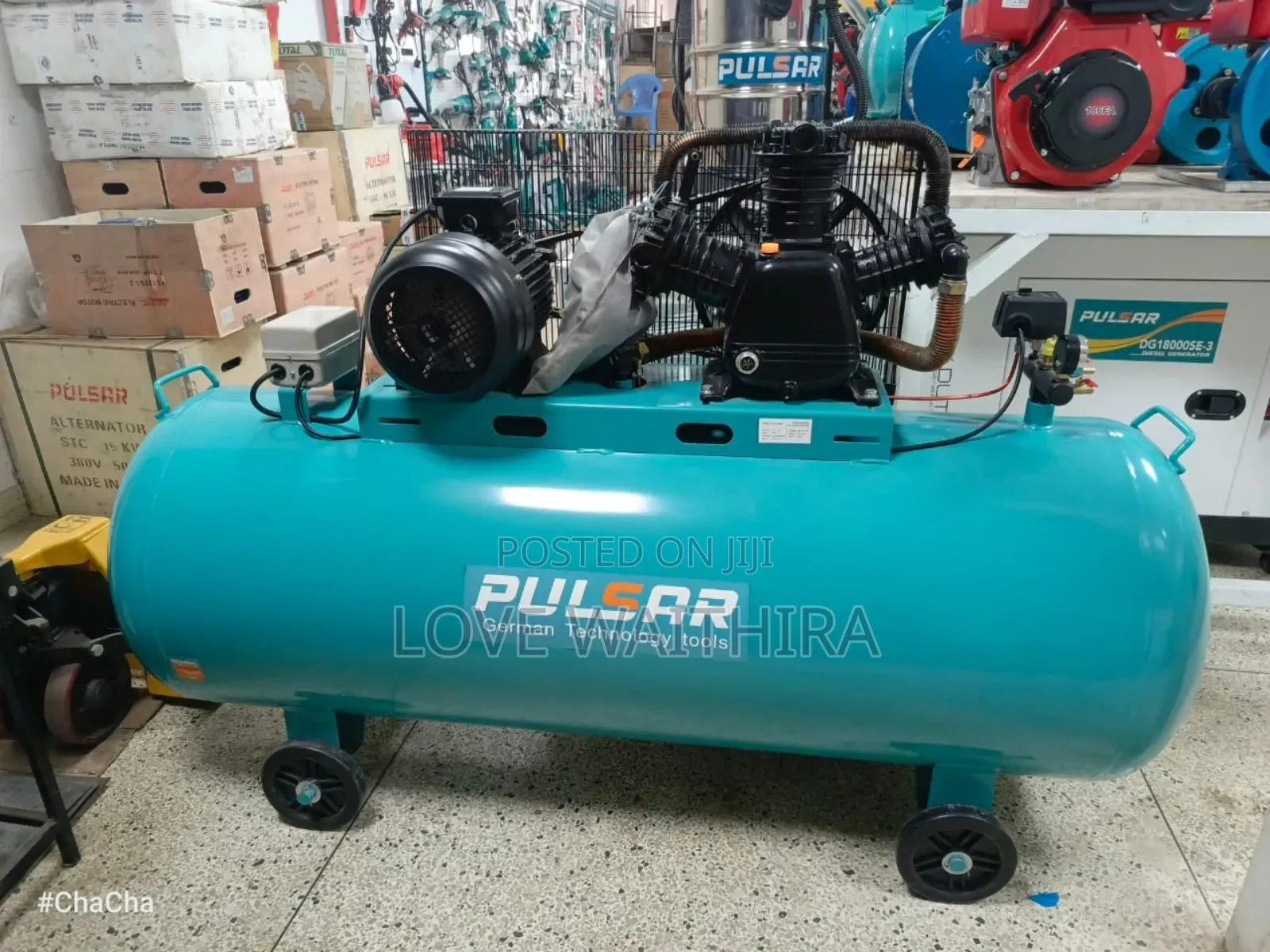 500l Pulsar 3piston Air Compressor
