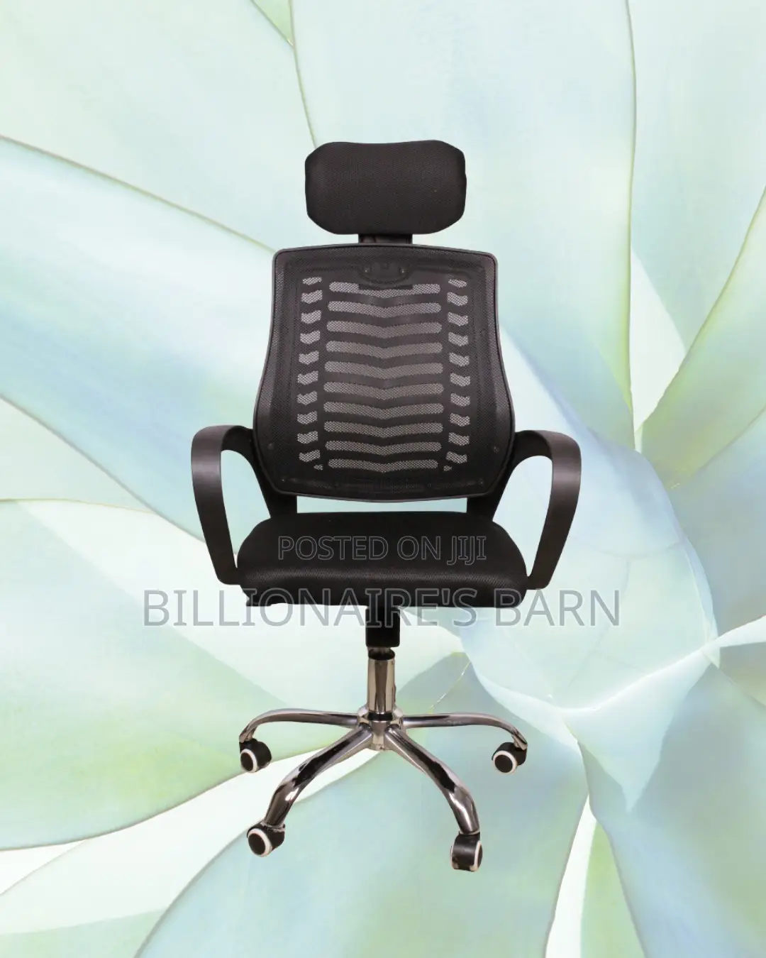 Modern Secretarial Mesh Chair — Breathable in Hot Weather
