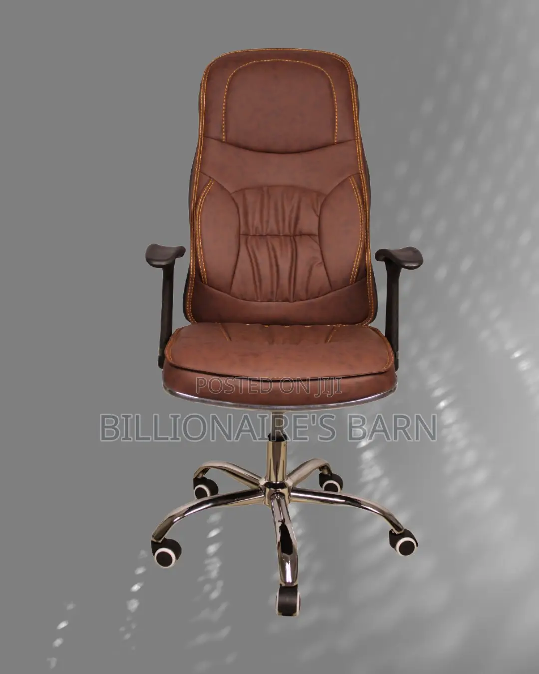 Ergonomic Executive Leather Chair (Heavy-Duty) — Offer Valid This Week