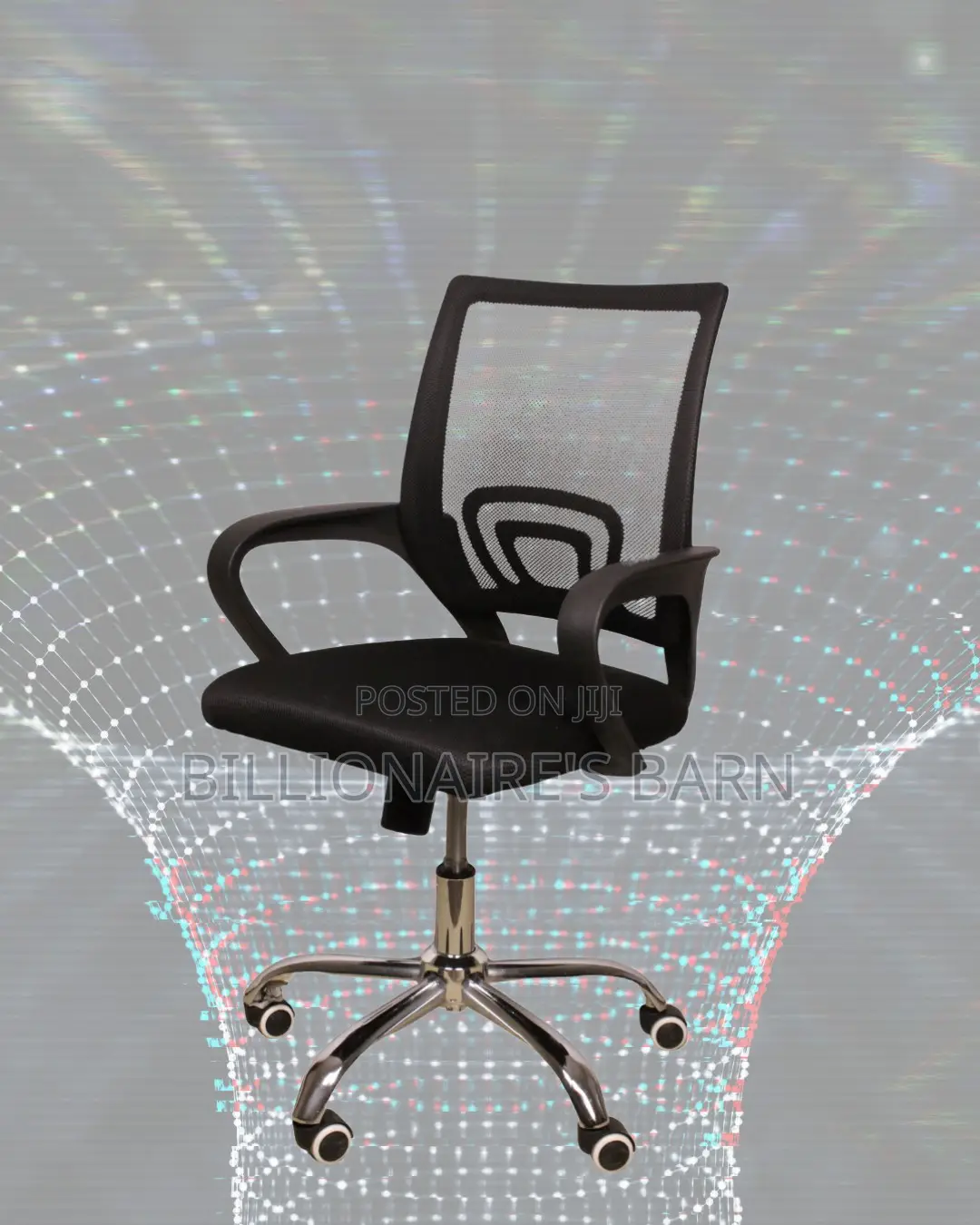Secretarial Mesh Office Chair (Plush) — Limited Stock
