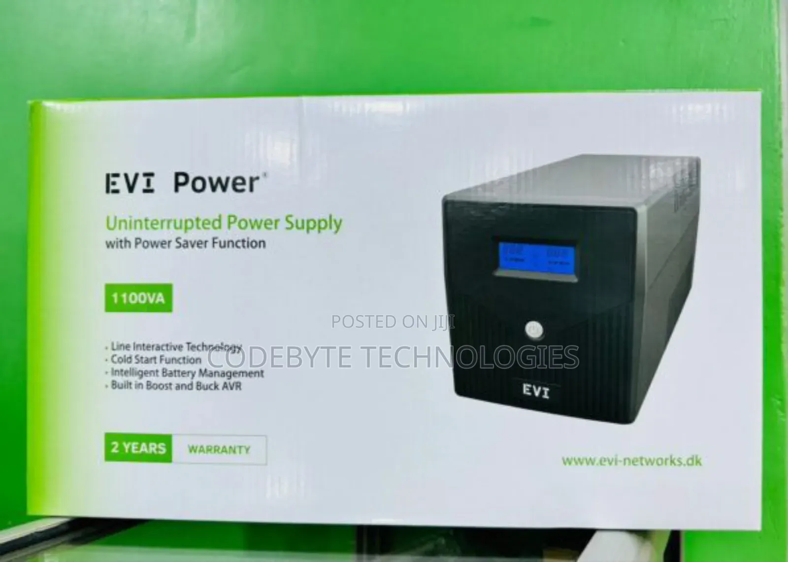 Evi 1100va / 600w Line Interactive Ups
